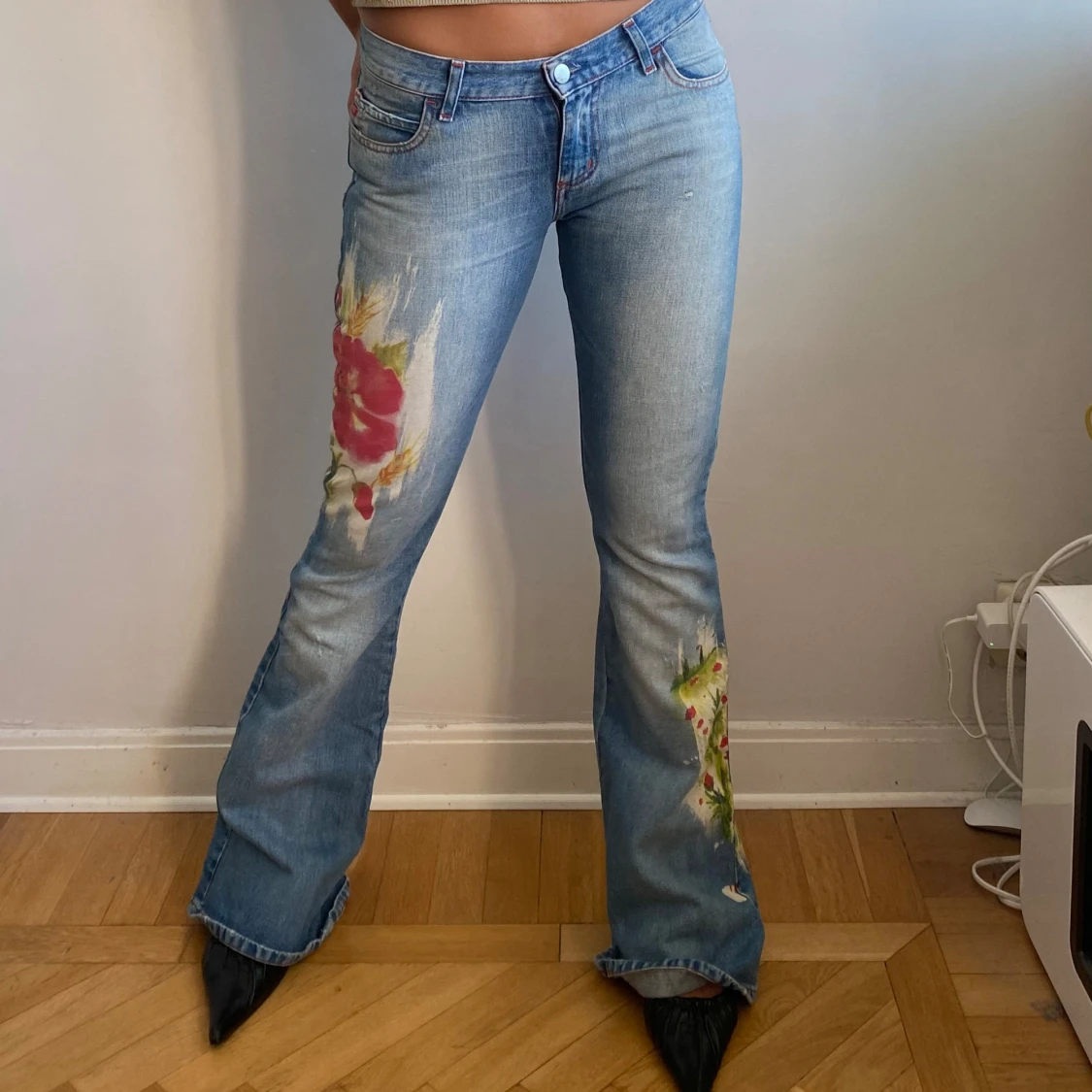 Lågmidjade bootcut flare Miss Sixty 