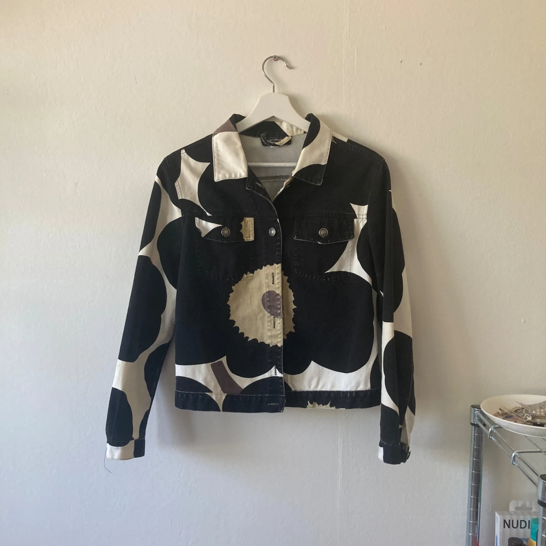 Marimekko jeansjacka - 90