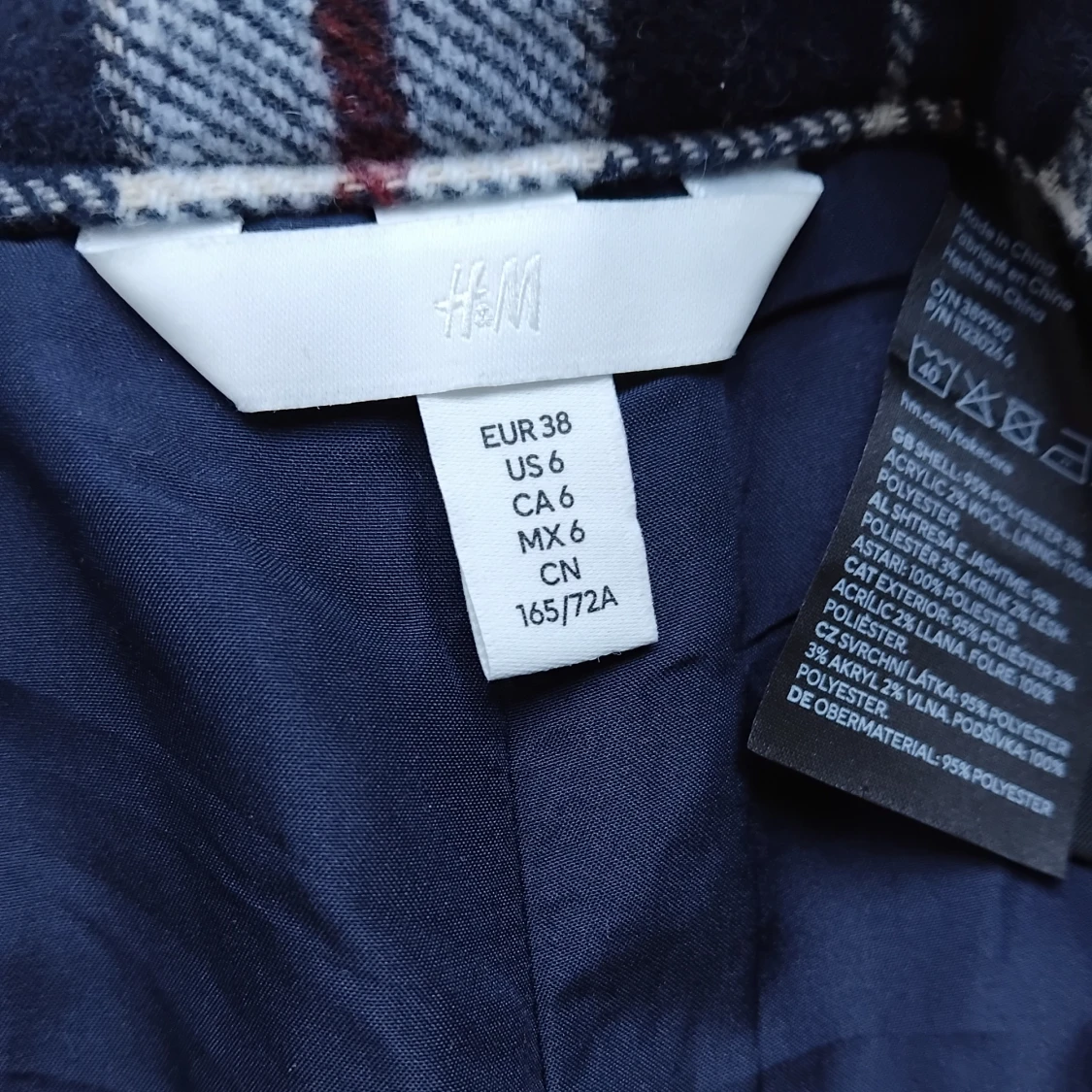 Rutig kjol från H&M - 1