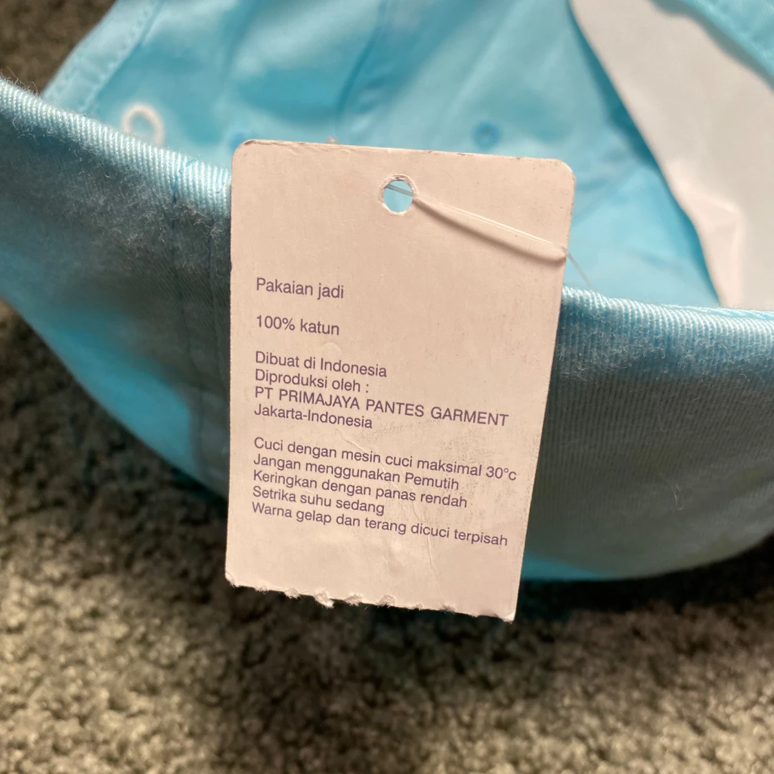 Ljusblå keps från Polo - 3