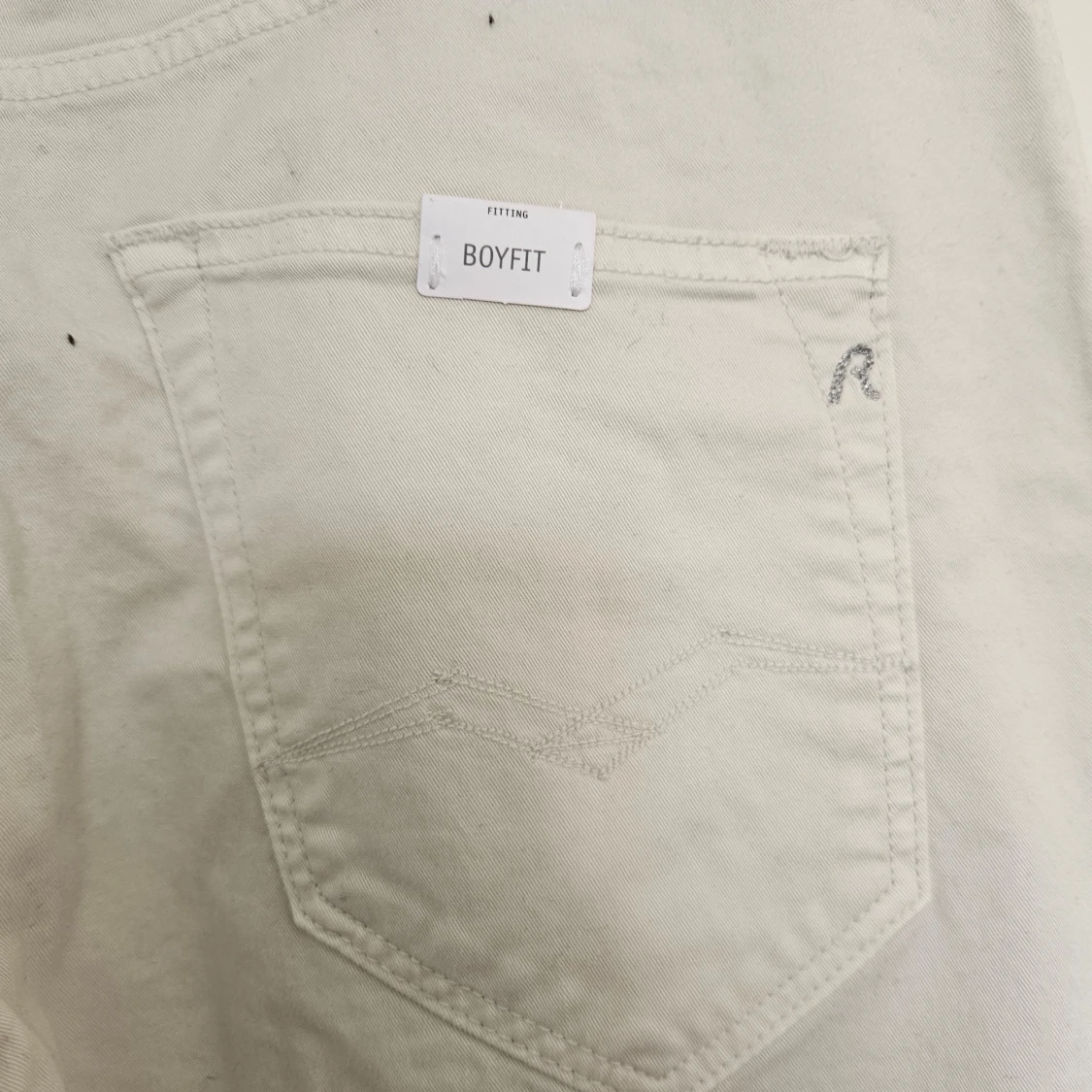 Vita jeansbyxor från Replay - 2