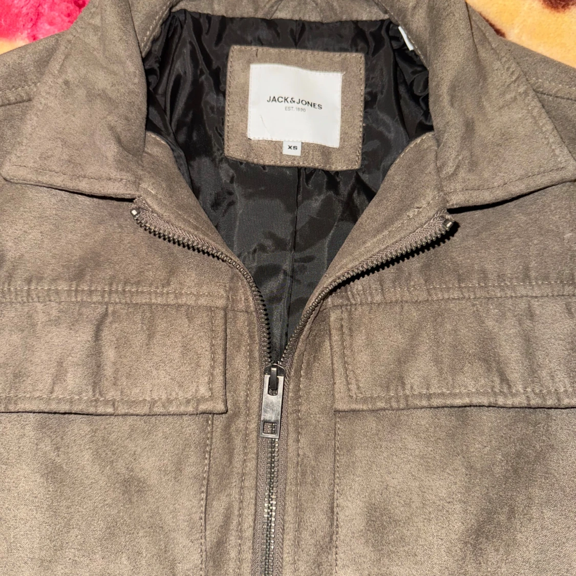 Grå mockajacka från Jack & Jones - 1