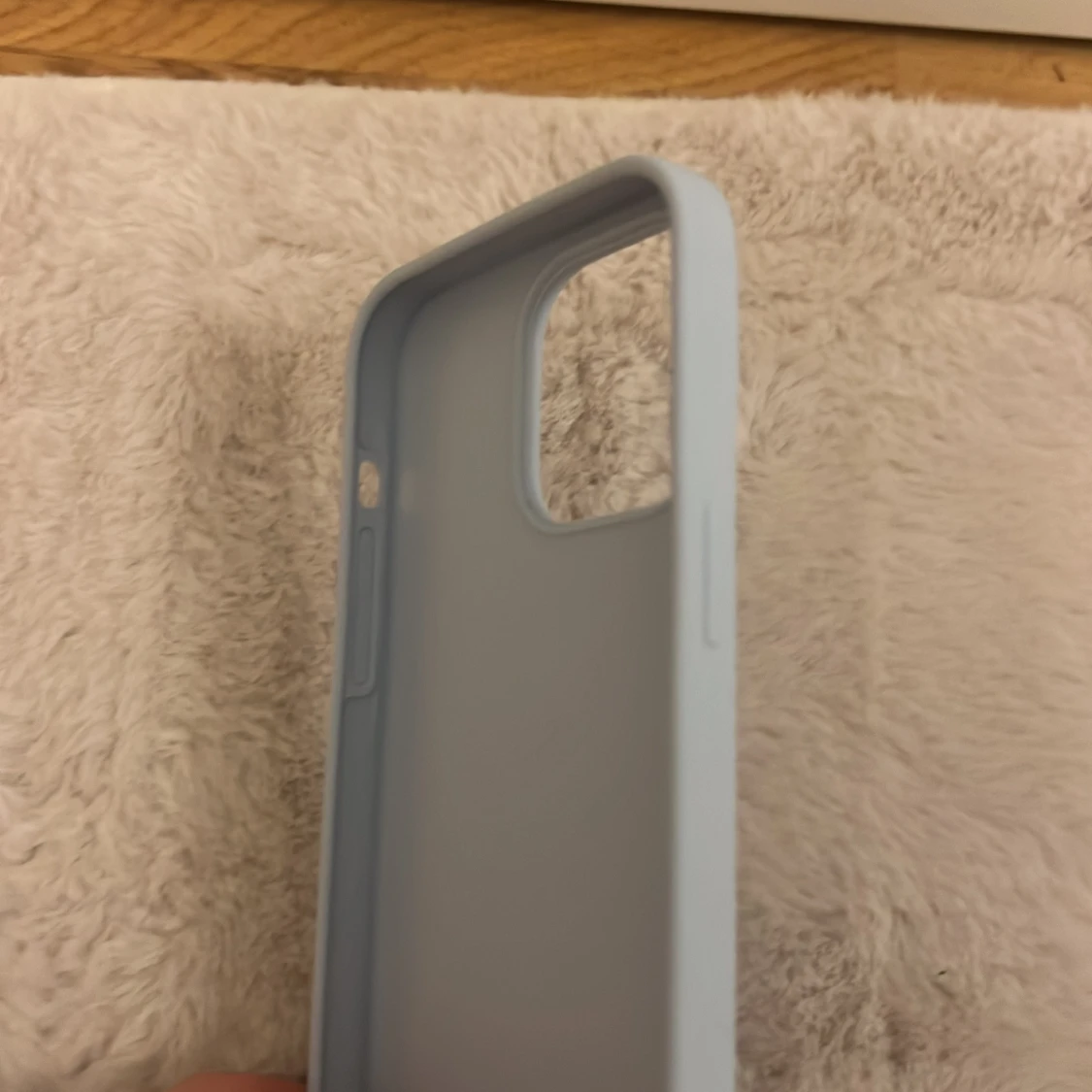 Ljusblått mobilskal - 91