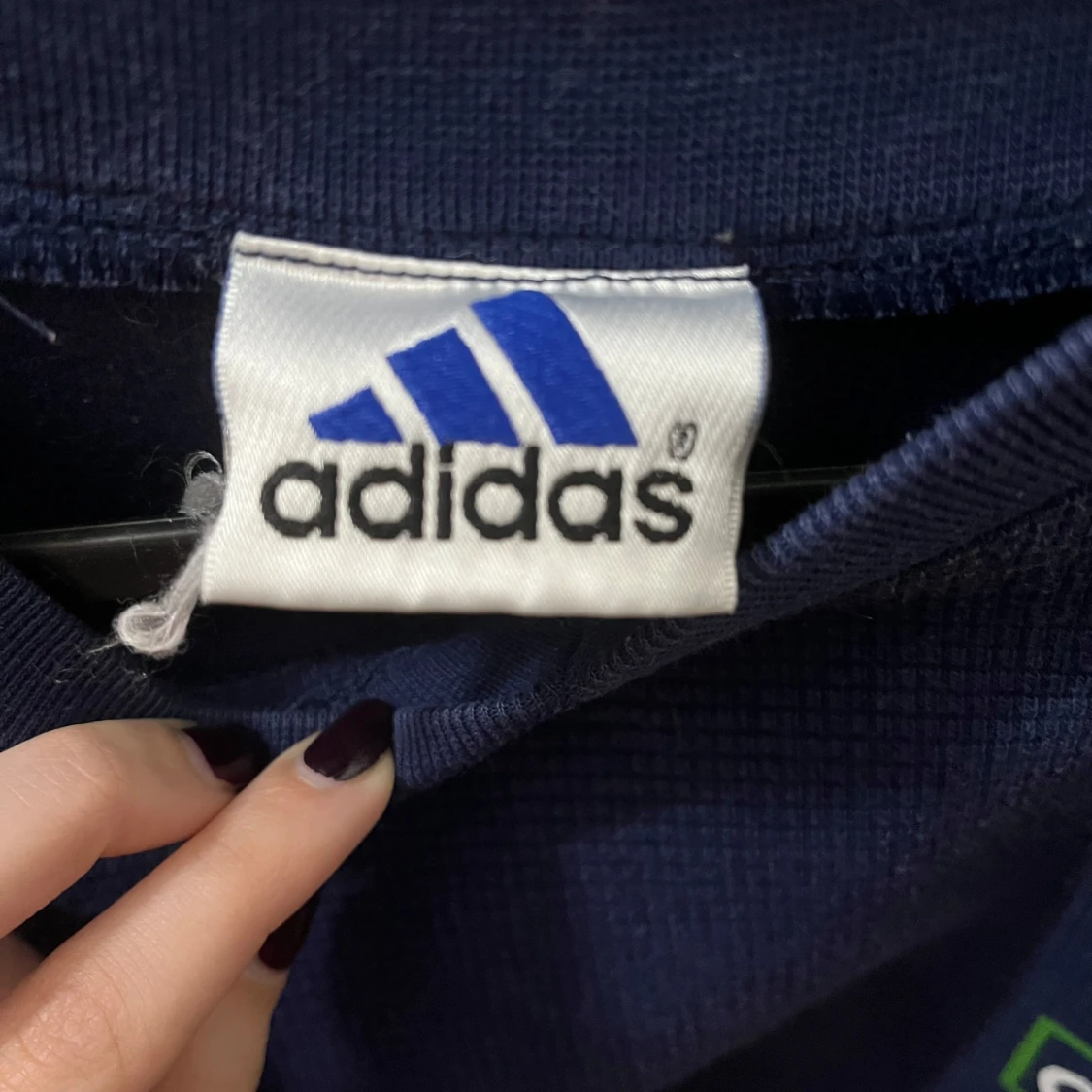 Blå och grön tröja från Adidas - 90
