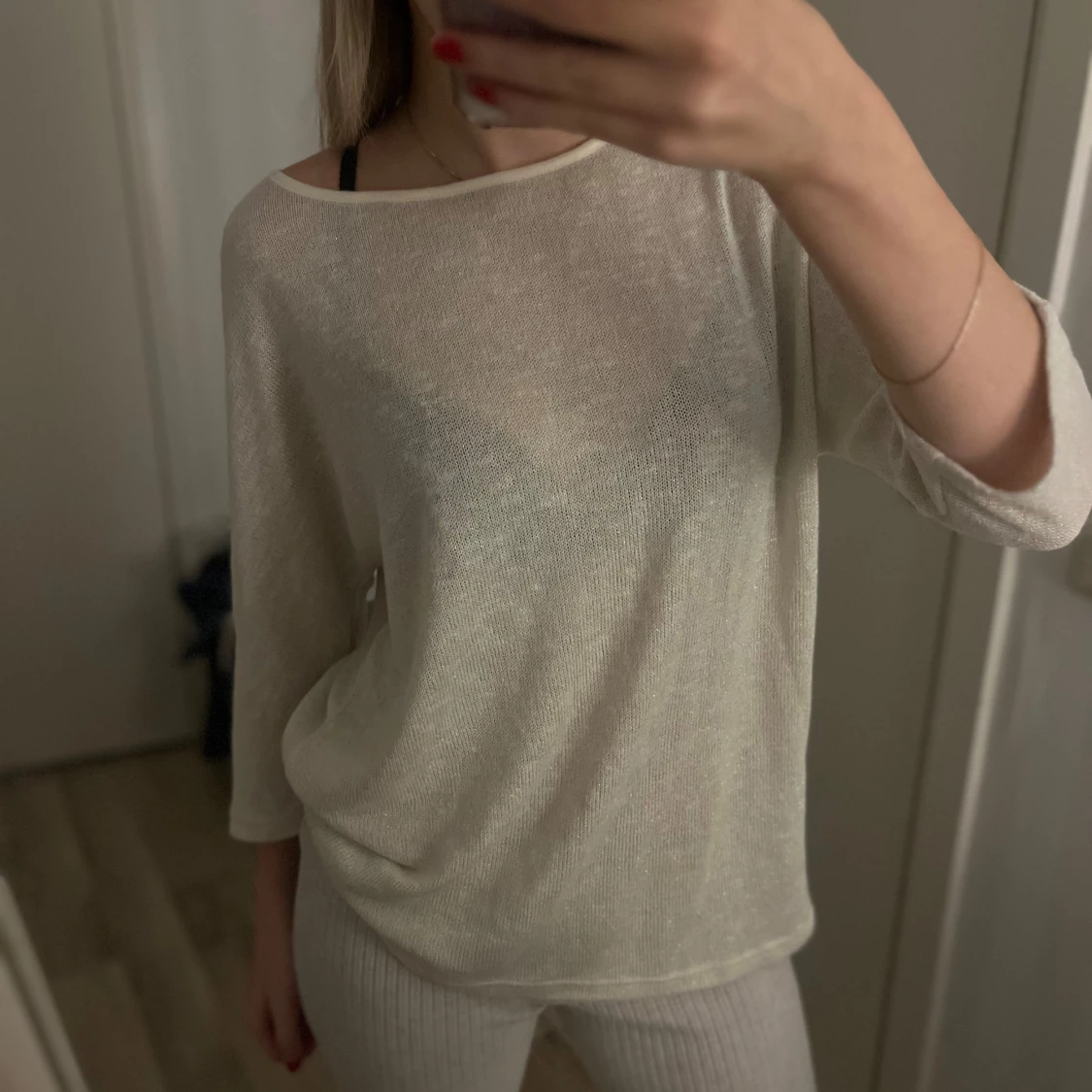 Beige tröja från Vila