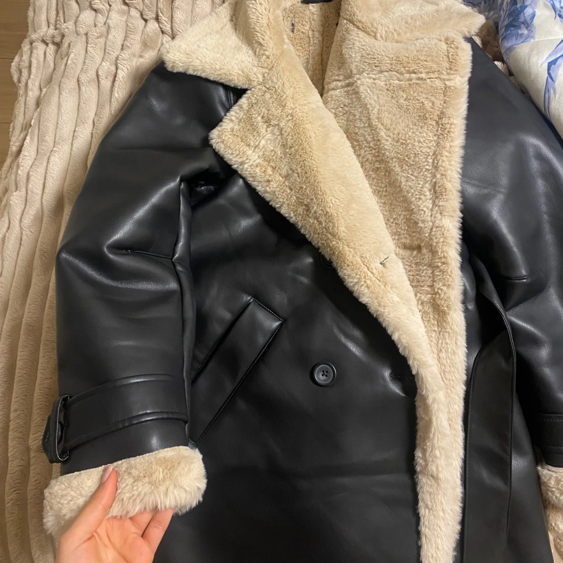 Varm fodrad vinterjacka - 91
