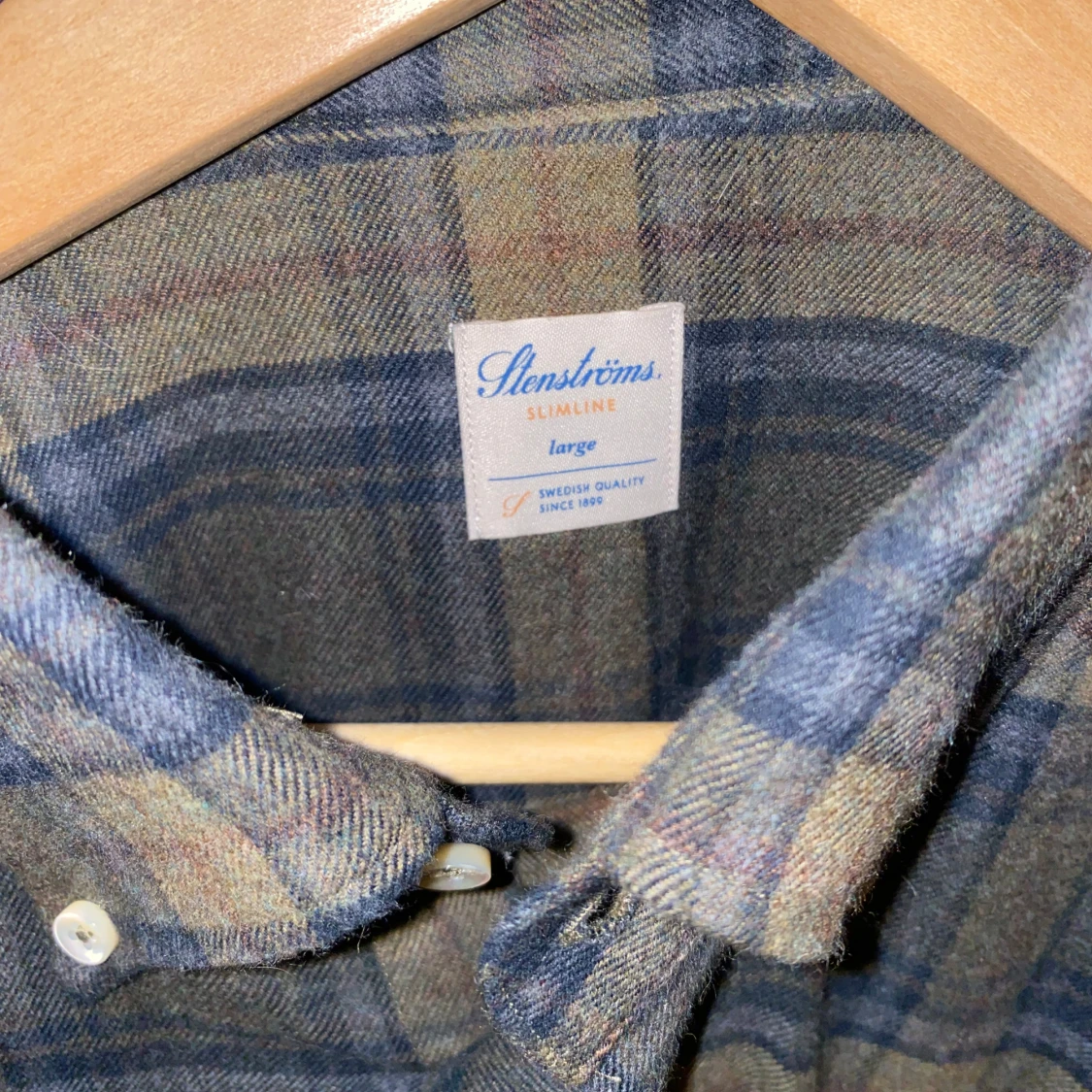 Rutig skjorta från Stenströms - 90