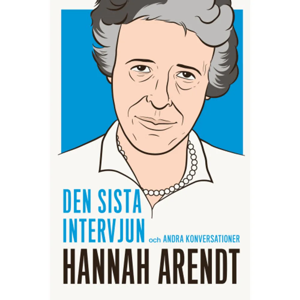 “Det finns inga farliga tankar, av det enkla skälet att tänkandet i sig är ett sådant farligt företag.” —HANNAH ARENDT I dessa intervjuer—inklusive hennes sista intervju från oktober 1973, mitt under Watergate och oktoberkriget—diskuterar Hannah Arendt politik, krig, proteströrelser, Eichmann-rättegången, judisk självkänsla och språk med den insiktsfullhet och det mod som städse skilde henne från mängden. “Kombinationen av enastående intellektuell styrka och utpräglat sunt förnuft får miss Arendts insikter i historia och politik att framstå som såväl fantastiska som självklara.” —MARY MCCARTHY “[Arendt] tog på sig ansvaret att observera de omänskliga formerna av maktutövning och för att kalla sin generation till dom och handling.” —SAMANTHA POWER, THE NEW YORK REVIEW OF BOOKS “Vi lever ännu i Hannah Arendts värld . . . Det är svårt att namnge någon tänkare från det tjugonde århundradet som är mer eftersökt som vägvisare genom de dilemman som ansätter det tjugoförsta.” —ADAM KIRSCH, THE NEW YORKER    Format Häftad   Omfång 134 sidor   Språk Svenska   Förlag Sjösala förlag AB   Utgivningsdatum 2018-08-08   Medverkande Erik Thompson   Medverkande Christopher King   ISBN 9789187193378  . Böcker.