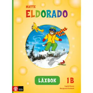 Ett läsår med Eldorado är ett läsår med roliga och spännande utmaningar. Elever får möjlighet att lära och befästa med hjälp av undervisning och träning på egen hand. De får genom ett undersökande arbetssätt möta matematikens fantastiska värld!  Undervisa med Eldorado I Lärarboken finns allt du behöver för din undervisning – stöd för planering och förslag på hur du genomför och följer upp varje lektion. Hjälp att planera Varje kapitel är indelat i matematiska områden. Som inledning till varje nytt område finns en beskrivning av matematiken för att du som lärare ska ha ett kvalitativt stöd för din planering av innehållet. Under tydliga rubriker finns: * Centralt innehåll och kommentarmaterialets förtydligande* Kunskapskrav i åk 3 och förmågor* Forskning och beprövad erfarenhet* Mål för området* Förkunskaper och fördiagnos* Svårigheter och missuppfattningar Pedagogisk handledning För varje sida i grundboken finns en handledningstext i lärarboken, som hjälper dig i den dagliga undervisningen. Du får förslag på hur du kan inleda och avsluta lektioner, vilka begrepp som är viktiga att lyfta fram, och hur ni kan arbeta vidare inom varje område. Det finns även förslag på hur du kan anpassa undervisningen till grundbokens träningssidor genom att förenkla eller göra uppgifter mer utmanande. Du får också veta vad du bör observera medan eleverna jobbar med uppgifterna i boken. Fortbildande inledning I varje lärarbok finns en matig innehållsrik inledning där du kan läsa om författarnas tankar kring undervisning och lärande. Där presenterar de också matematiken med hjälp av exempel på olika innehåll och hur det knyter an till tidigare kunskaper och vad det ska leda till. Stor mängd kopieringsunderlag  I lärarböckerna finns en mängd kopieringsunderlag som kompletterar innehållet i grundböckerna, till exempel: * Mattelappar (minidiagnoser)* Färdighetsträning* Spelplaner* Uppgiftskort* Gemensam problemlösning  Eldorado för eleven Med Eldorado blir matematiken rolig och spännande. Eleverna får undersöka tillsammans och lära sig av varandra innan det är dags för egen färdighetsträning. Grundbok Böckerna är strukturerade så att eleverna kan hållas samlade och arbeta med samma område. Det finns sex kapitel i varje grundbok och varje kapitel består av 2–4 matematiska områden. Varje område inleds med ett gemensamt arbete på sidan Undersök, och följs av ett antal Träningssidor som eleven jobbar med för att befästa kunskap. * Utvärdering och repetition I slutet av varje kapitel finns en utvärdering för att eleverna ska bli medvetna om sitt eget lärande och reflektera över vad de kan. Där finns också en repetition för att hålla tidigare inlärda kunskaper aktuella. * Kul med matte Uppslaget Kul med matte har fokus på problemlösning. Låt eleverna tänka själva en stund innan de får arbeta i par och diskutera sina lösningsförslag gemensamt. Passa på att reda ut missuppfattningar och lyfta smarta strategier. * Undersök Sidan Undersök inleder varje nytt område. Här är fokus på undervisning och att upptäcka tillsammans. Efter din introduktion av Undersök-sidan får eleverna laborera, jämföra och diskutera. De dokumenterar sitt arbete på sidan i boken. Till sist får eleverna redovisa muntligt och ni sammanfattar arbetet tillsammans. * Träningssidor Efter Undersök arbetar eleverna vidare på egen hand med aktuellt område på träningssidorna i grundboken. Passa då på att observera elevernas arbete!  Grundbok Fokus En ny grundbok med fokus på det viktigaste! Grundbok Fokus har ett tydligt och enkelt och upplägg med färre uppgiftstyper, fler bilder som stödjer innehållet och exempel som vägleder. Med hjälp av lärarboken kan du ha samma undervisning, men välja den grundbok som passar dig och dina elever bäst. Bonusboken För elever som behöver mer utmaningar finns uppgifter till varje kapitel i bonusboken. På slutet finns även sidor som eleverna kan arbeta med oavsett var i grundboken de befinner sig. Läxbok Läxan är ett tillfälle att öva, befästa och sätta ord på sina kunskaper. Uppgiftstyperna är desamma som eleverna har mött i grundboken och nedtill på varje sida finns information till den som hjälper till med läxan.  Extra färdighetsträning Detta kopieringsunderlag är kopplat till sidor i grund­boken där eleverna kan behöva mer färdighets­träning för att befästa sina kunskaper. Digitalt Lärarwebb Visa grundboken på storbild och undervisa med interaktiva funktioner. På varje ställe i boken där du kan vara hjälpt av konkret ­material finns digitala verktyg till din hjälp. Kostnadsfritt extramaterial till dina tryckta läromedel Mina sidor. Det är gratis och enkelt att öppna ett konto om du inte redan har ett.  För eleverna finns kostnadsfria webbövningar med digital färdighetsträning kopplad till olika sidor i grundboken. För läraren finns elevernas webbövningar samt facit till diagnoser, uppdateringar i boken med mera. Programmering 2018 Så kompletterar vi Eldorado för åk 1-3 med programmering: Eldorado kompletteras med elevuppgifter och lärarstöd relaterat till programmering. Detta material kommer att läggas till som en bilaga på Mina sidor till att börja med, och vi lägger in uppgifter och text i handledningarna vid framtida tilltryck. Hur kommer läromedlet möta Skolverkets krav för undervisning i programmering? Det kommer att finnas uppgifter som tar upp det centrala innehållet från kursplanen. Uppgifter där eleverna får konstruera, beskriva och följa stegvisa instruktioner som grund för programmering samt uppgifter där eleverna får använda symboler vid stegvisa instruktioner.     Format Inbunden   Omfång 32 sidor   Språk Svenska   Förlag Natur & Kultur Läromedel   Utgivningsdatum 2015-12-21   Medverkande Margareta Forsbäck   ISBN 9789127442740  