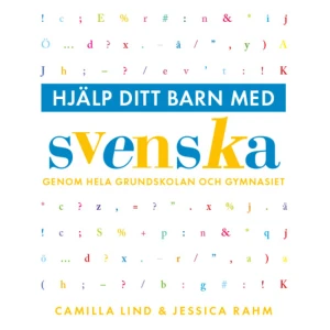 Hjälp ditt barn med svenska (bok, flexband) - Den här boken riktar sig speciellt till dig som förälder. Den är full av tips på hur man kan vara till hjälp och stöd, samtidigt som den fungerar som en uppslagsbok så att man själv enkelt kan sätta sig in i skolämnet svenska. Boken är uppdaterad enligt den nya läroplanen som gäller från 2021.Hjälp ditt barn med svenska är skriven av yrkesverksamma svensklärare och läromedelsförfattare. Deras kombination av pedagogisk erfarenhet och kännedom om skolans formella krav är ovärderlig för dig som vill hjälpa ditt barn till bättre resultat.    Format Flexband   Omfång 176 sidor   Språk Svenska   Förlag Tukan Förlag   Utgivningsdatum 2021-07-15   Medverkande Jessica Rahm   ISBN 9789179856632  