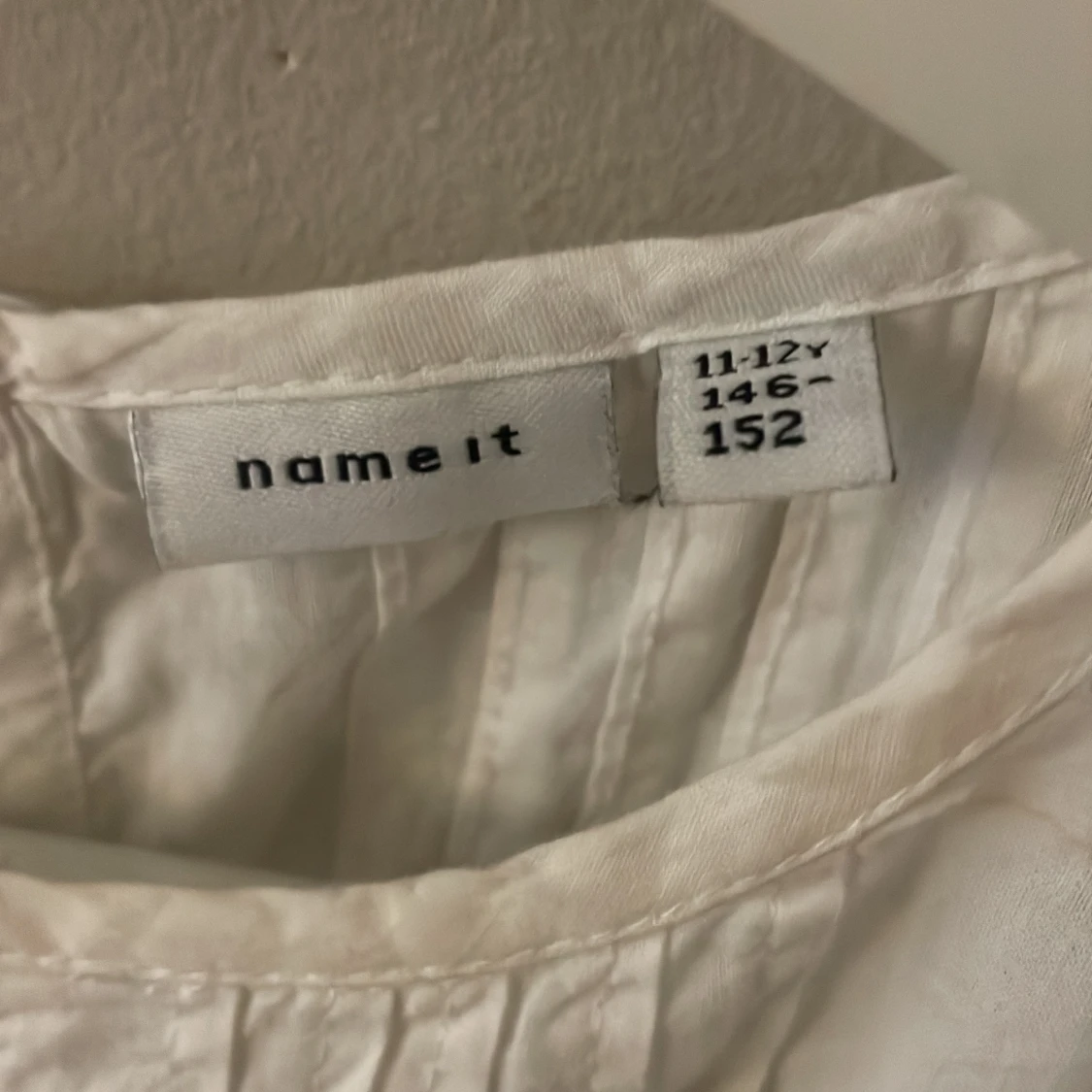 Vit blus från Name It - 2