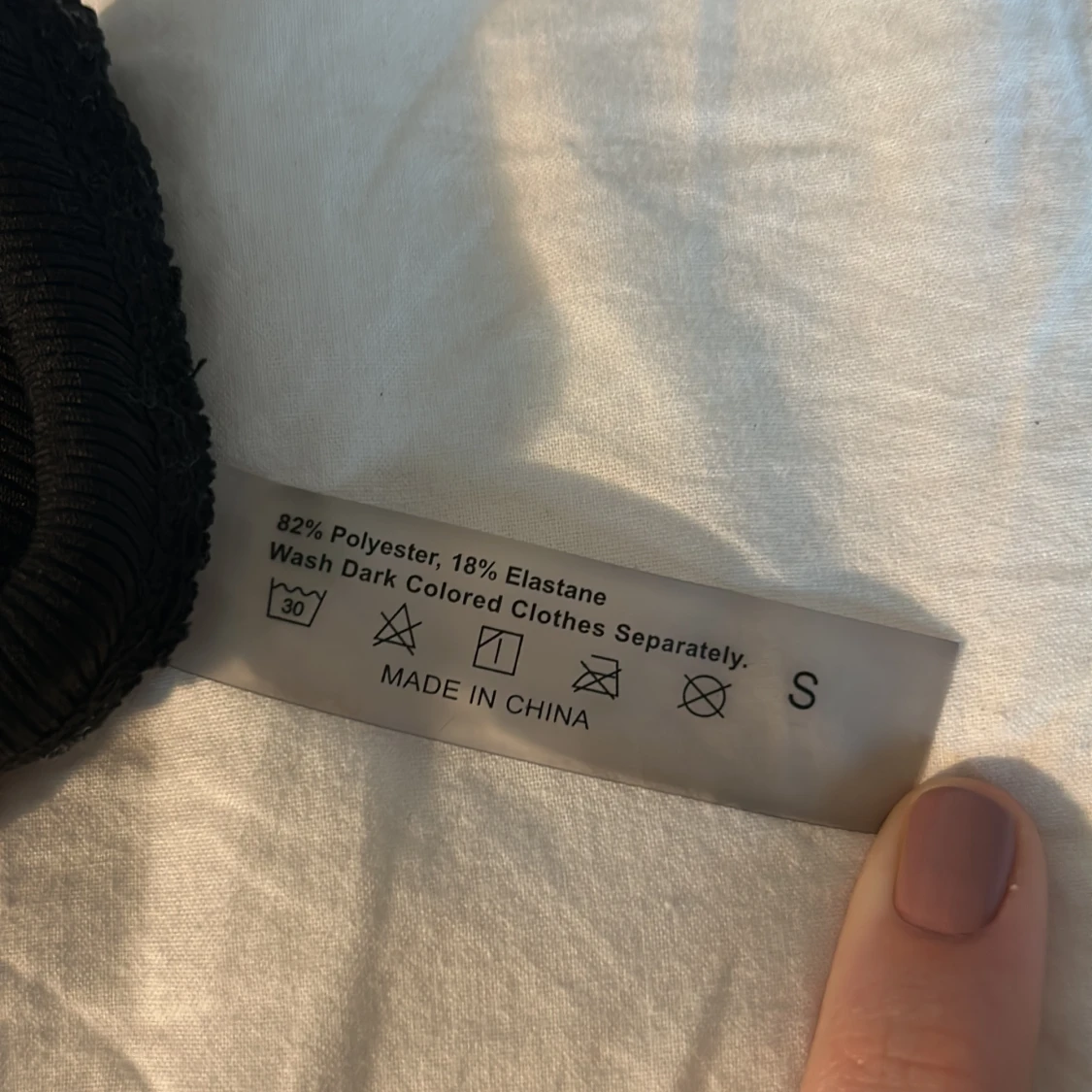 Svart bikiniöverdel - 2