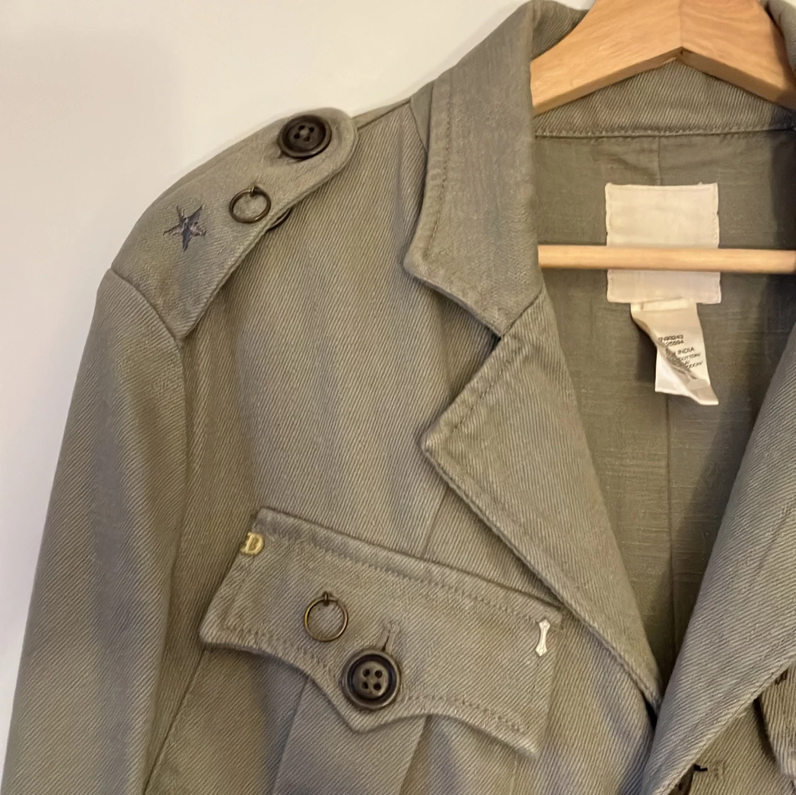 Militärgrön trenchcoat, Diesel (Large) - 1