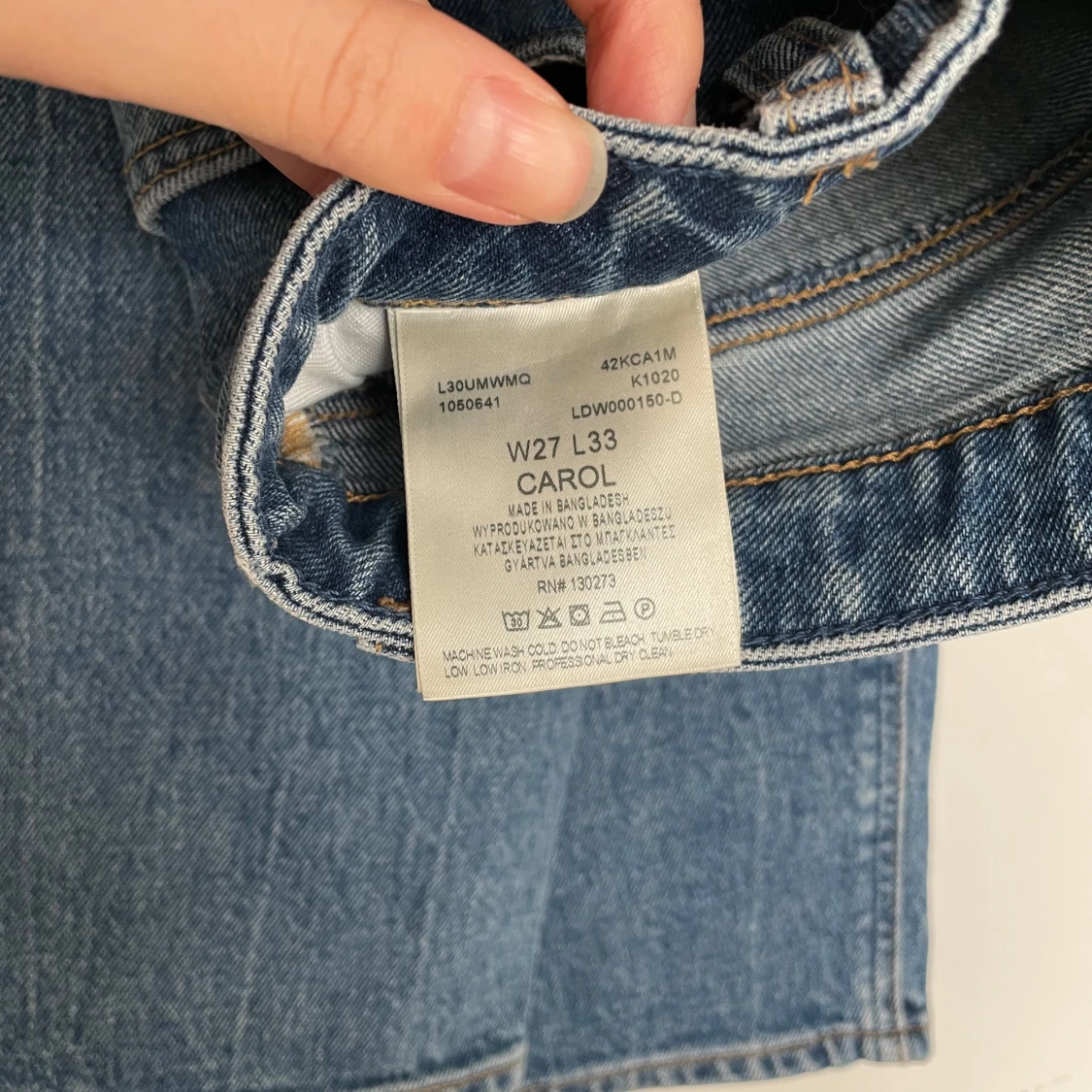 Blå jeans från Lee - 4