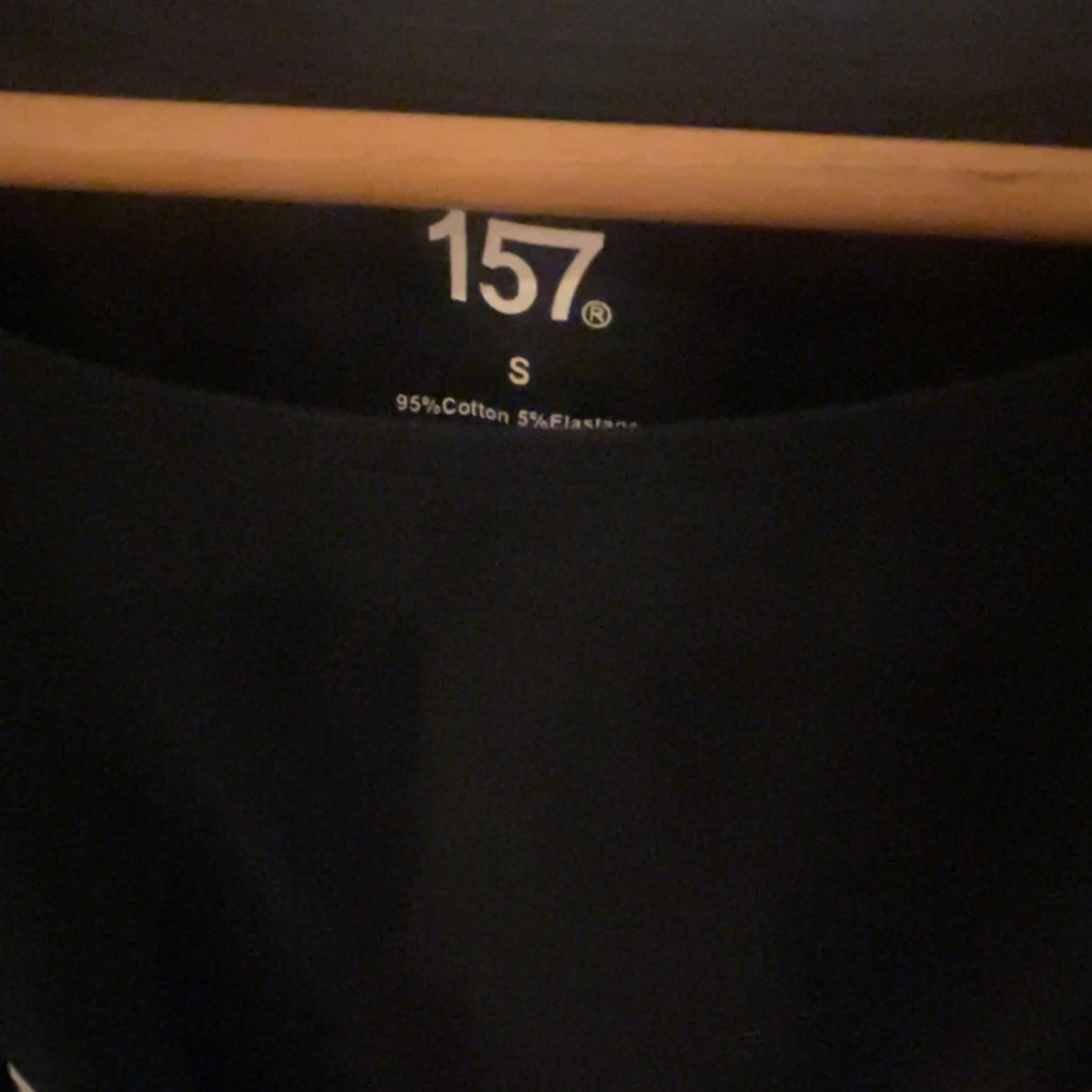 Svart långärmad topp från 157 - 1