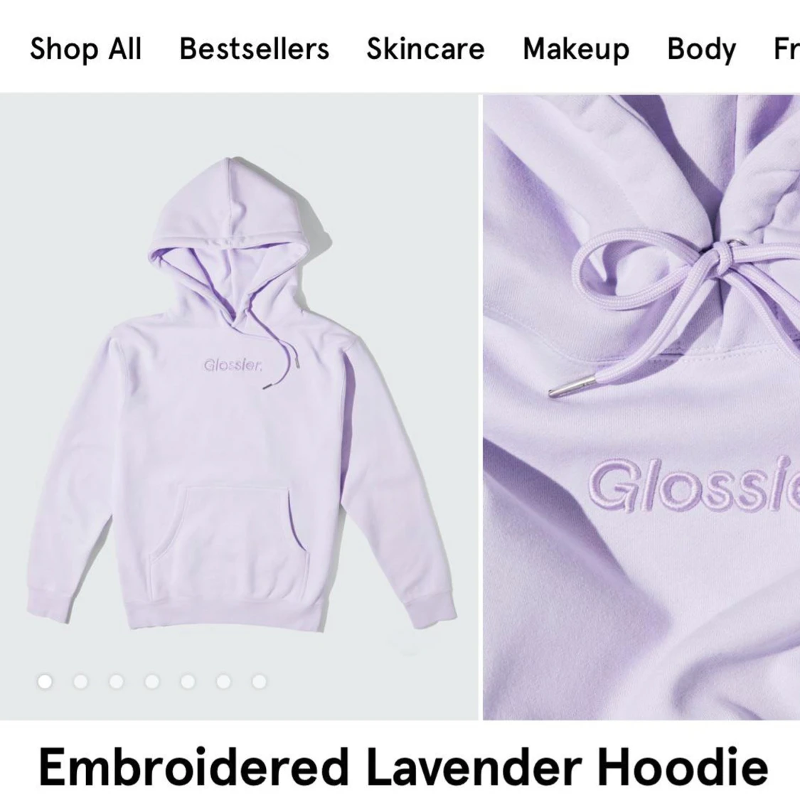 Glossier hoodie - 2