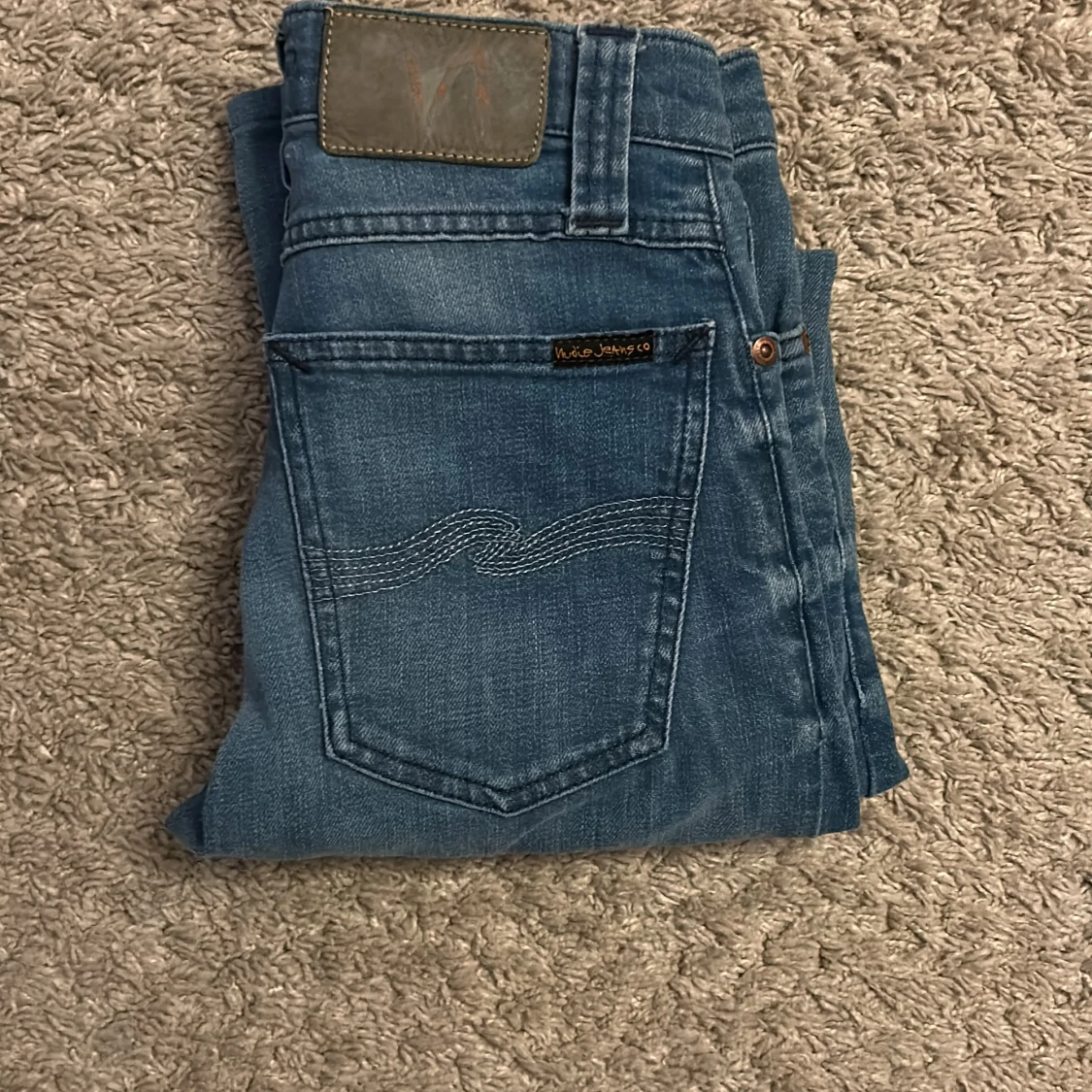 Ljusblå nudie jeans - 3