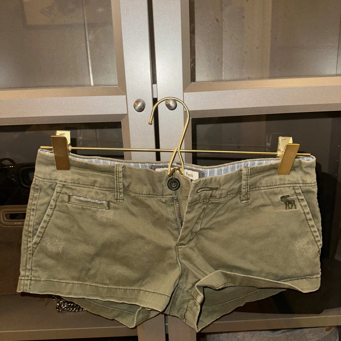 Olivgröna shorts från Abercrombie & Fitch