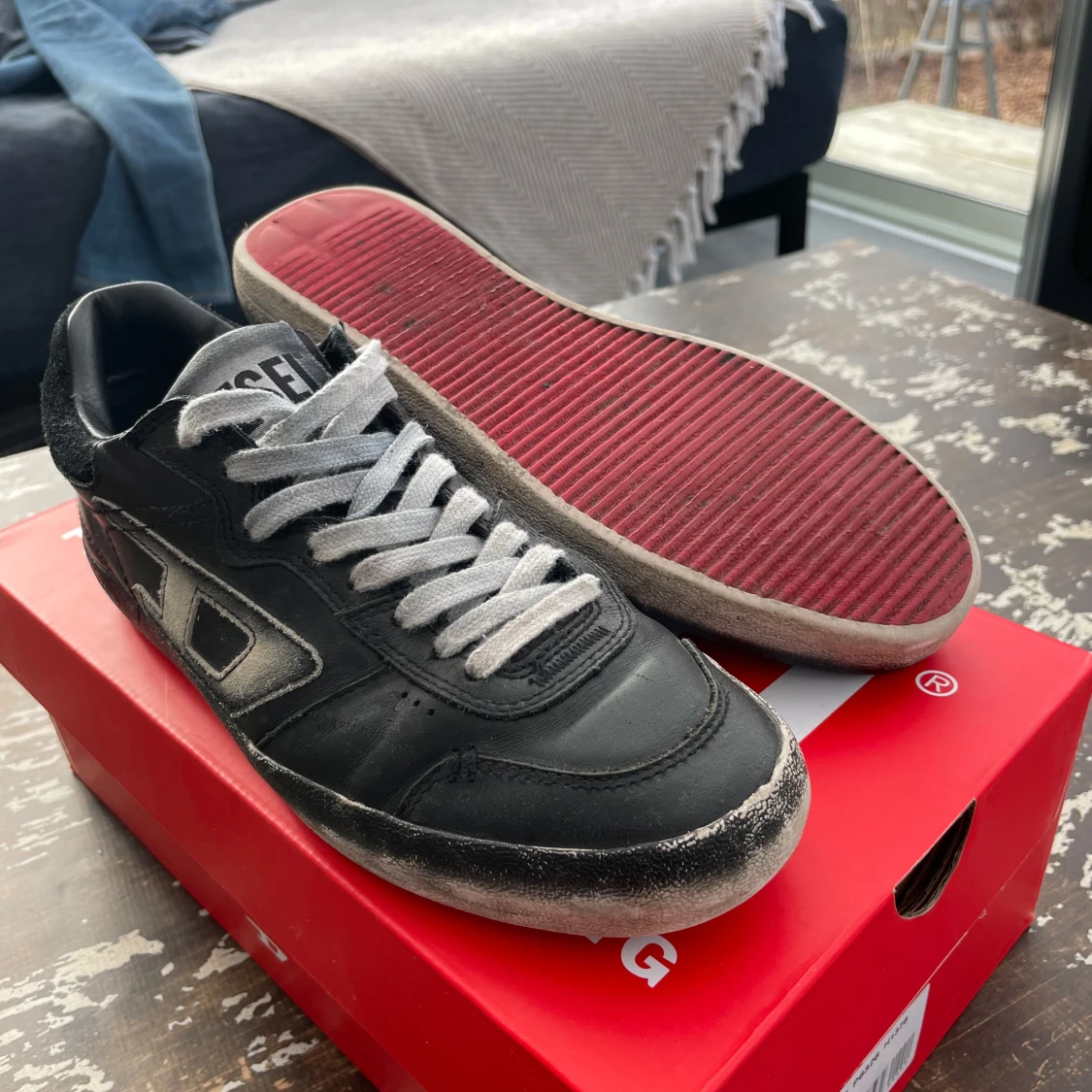 Svarta sneakers från Diesel - 1