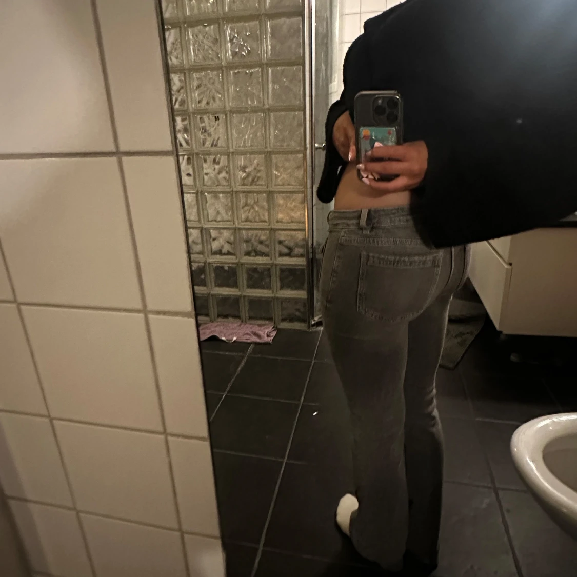 Low waist bootcut jeans - 1