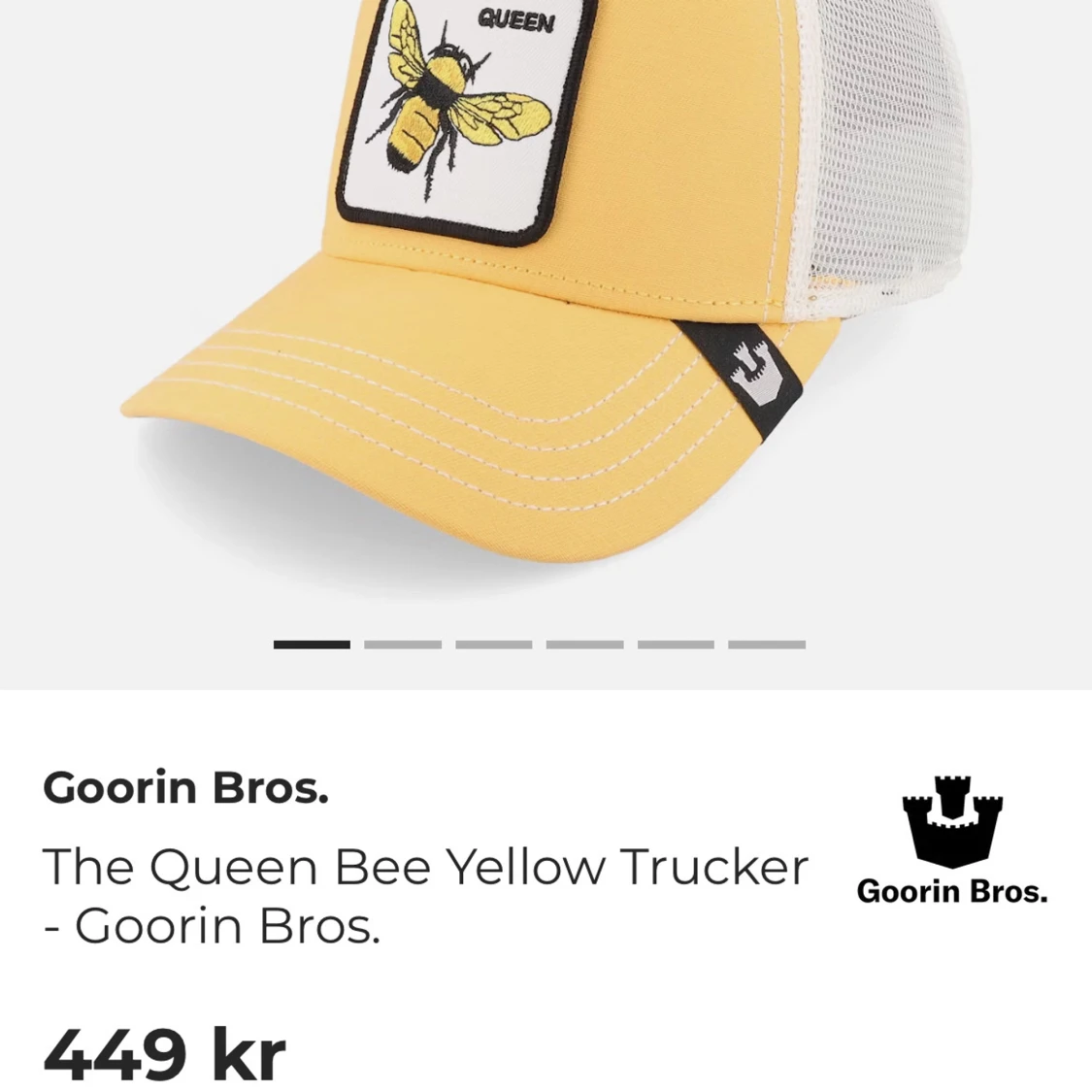 The Queen Bee Yellow Trucker - 1