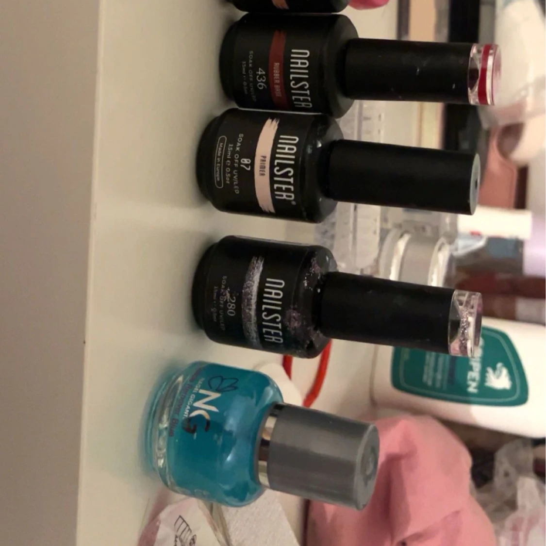 Uv nagellack inkl basecoat, primer