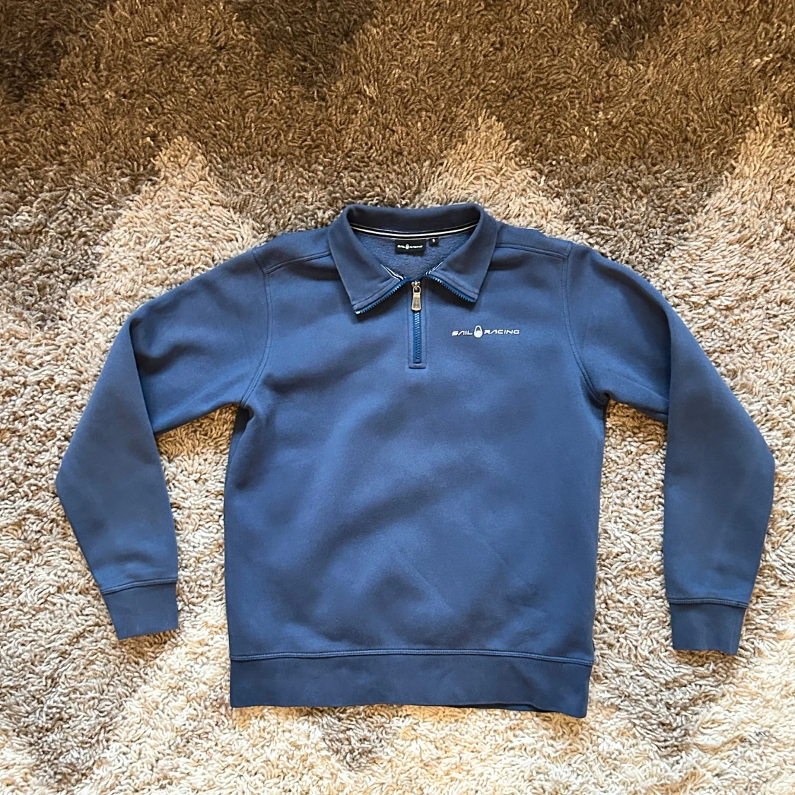 Blå half zip-up, Sail Racing