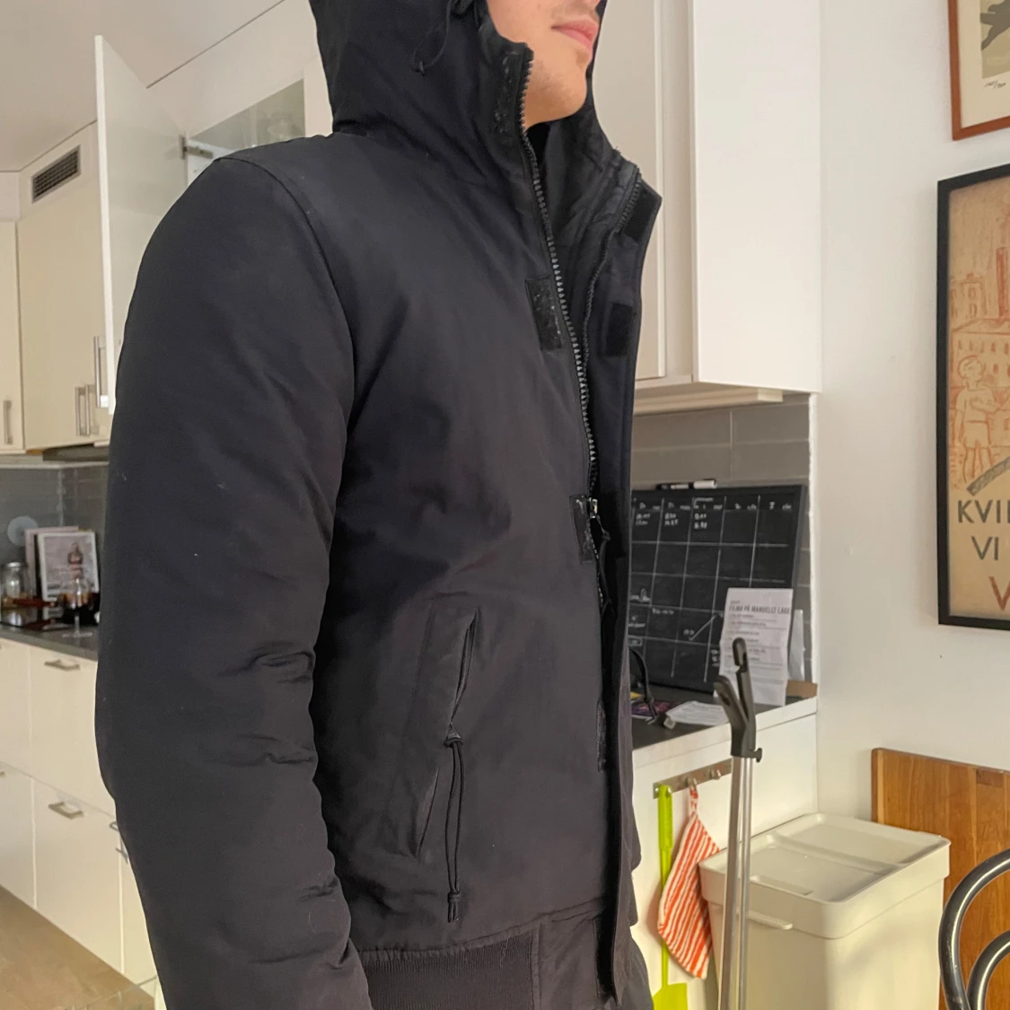 Svart jacka från Carhartt - 90