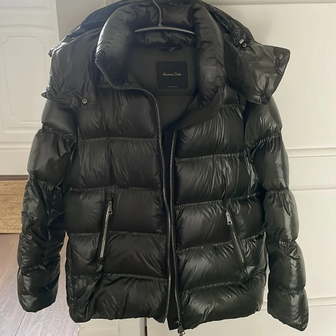 Grön Massimo Dutti vinterjacka  - 91