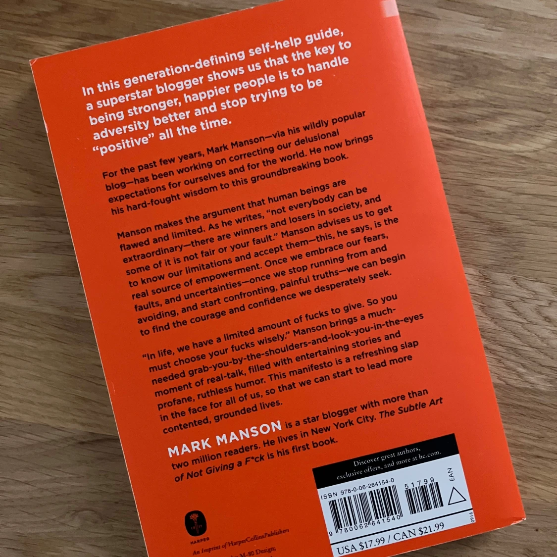 The Subtle Art of Not Giving a F*ck - Mark Manson - 90