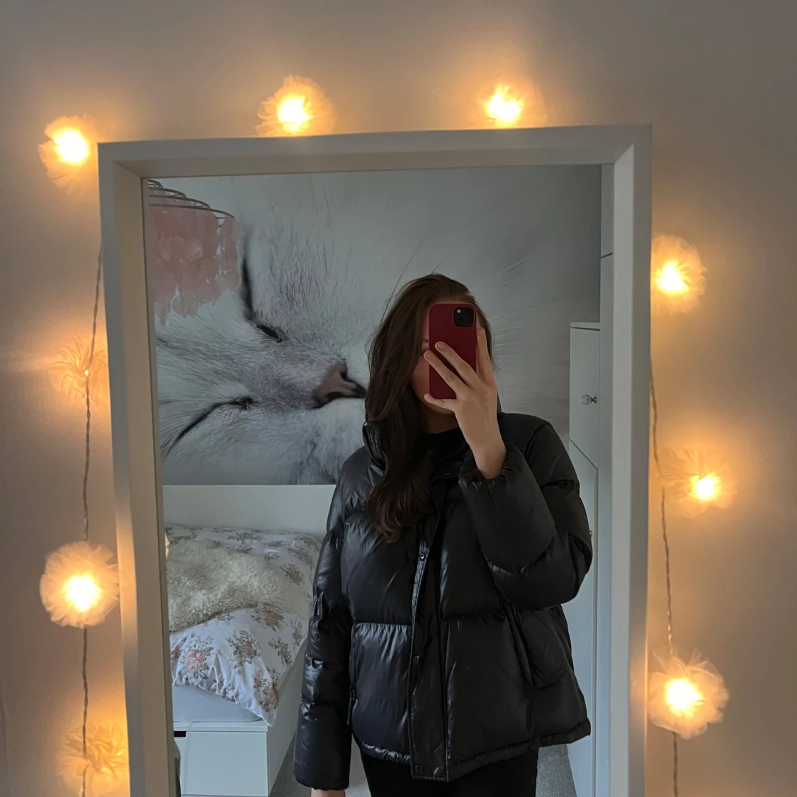 Glansig Puffer Gant Jacka  - 92