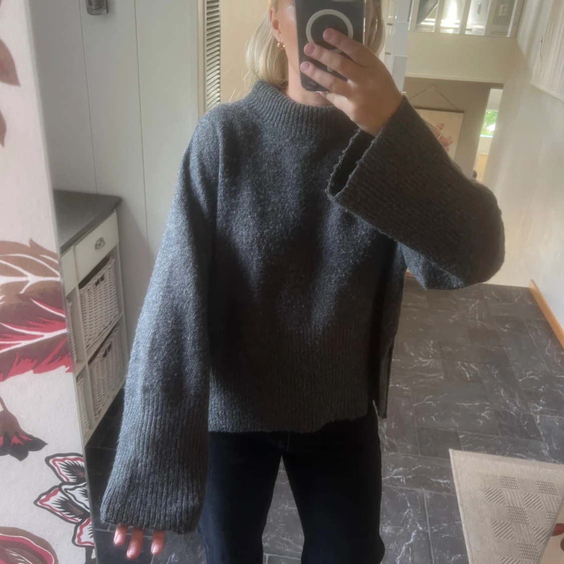 Stickad tröja  - 2