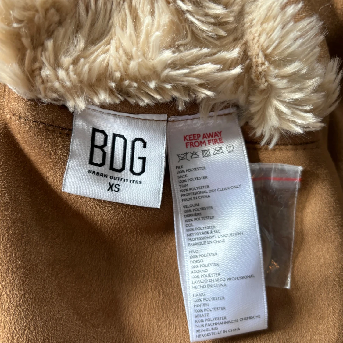 Vändbar vinter/höst jacka  - 92