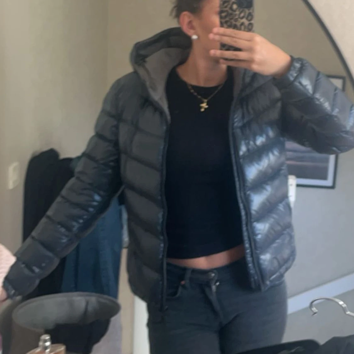 MÖRKBLÅ COLMAR JACKA - 91