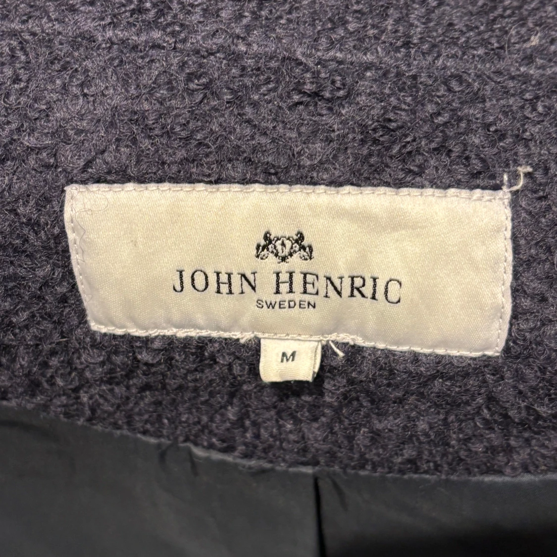 Mörkblå fleecejacka från John Henric - 92