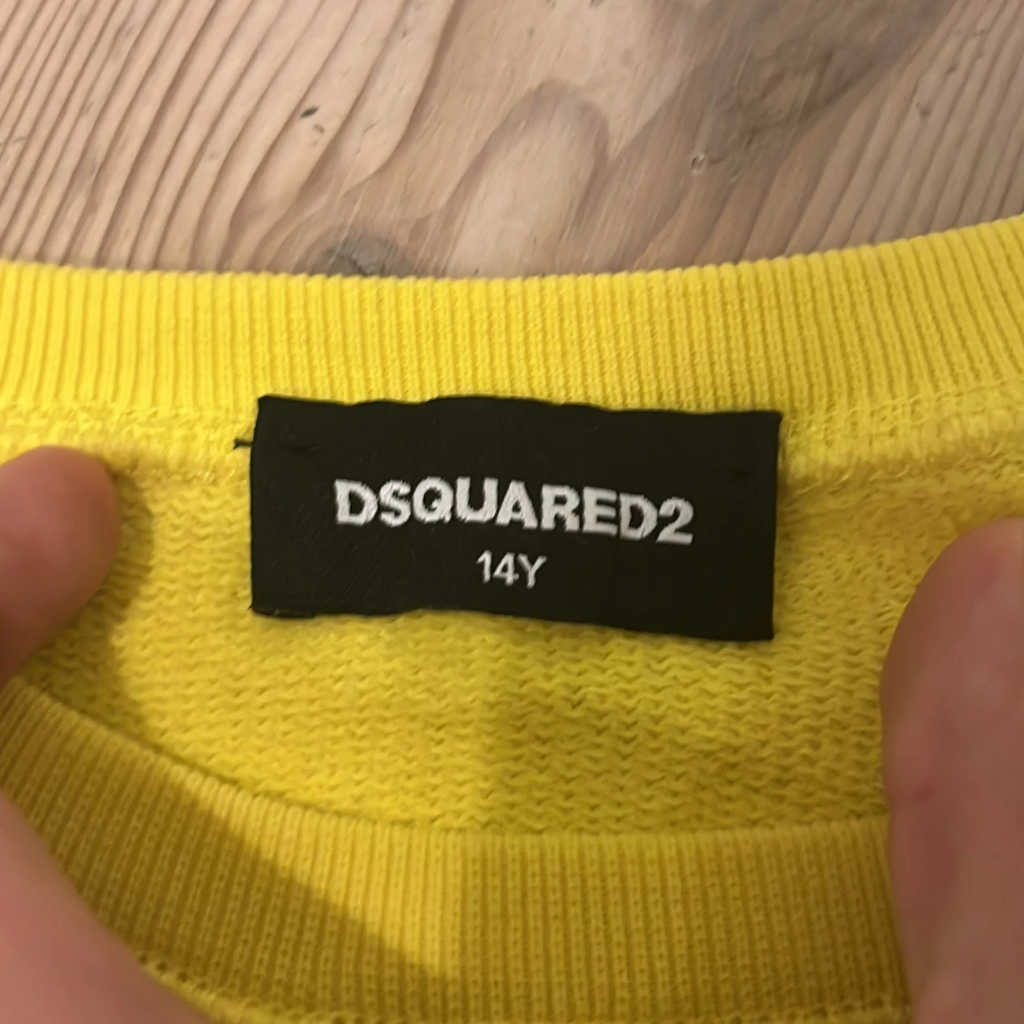 Gul sweatshirt från Dsquared2 - 90