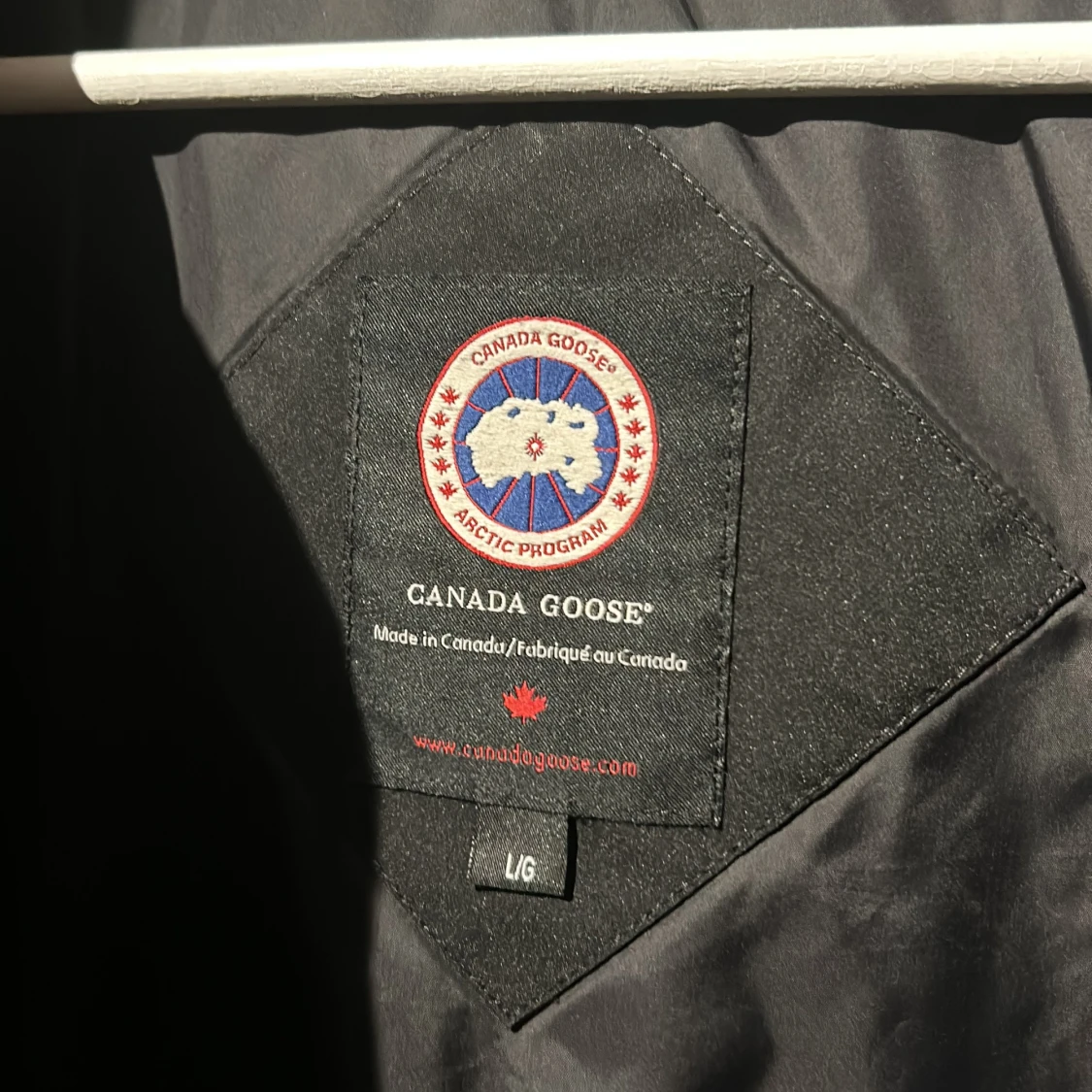 Svart canada goose jacka - 92