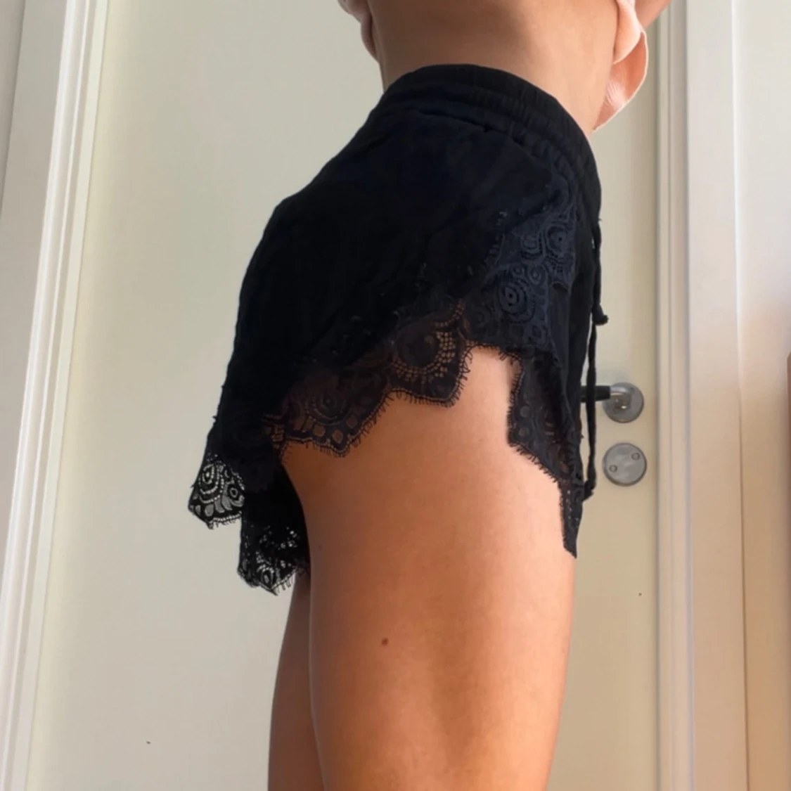 Shorts med spets - 90