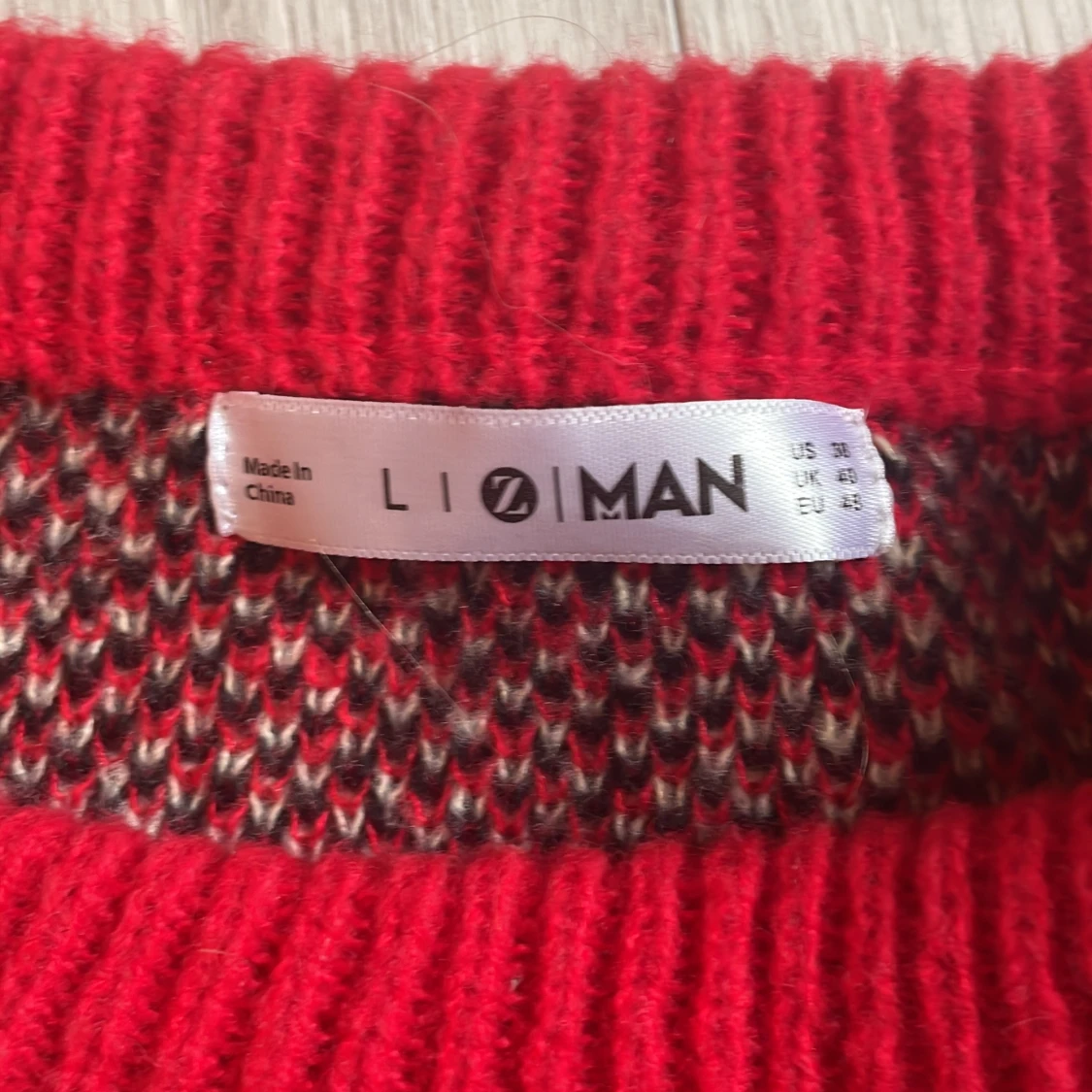 Oversized stickad sweater - 90