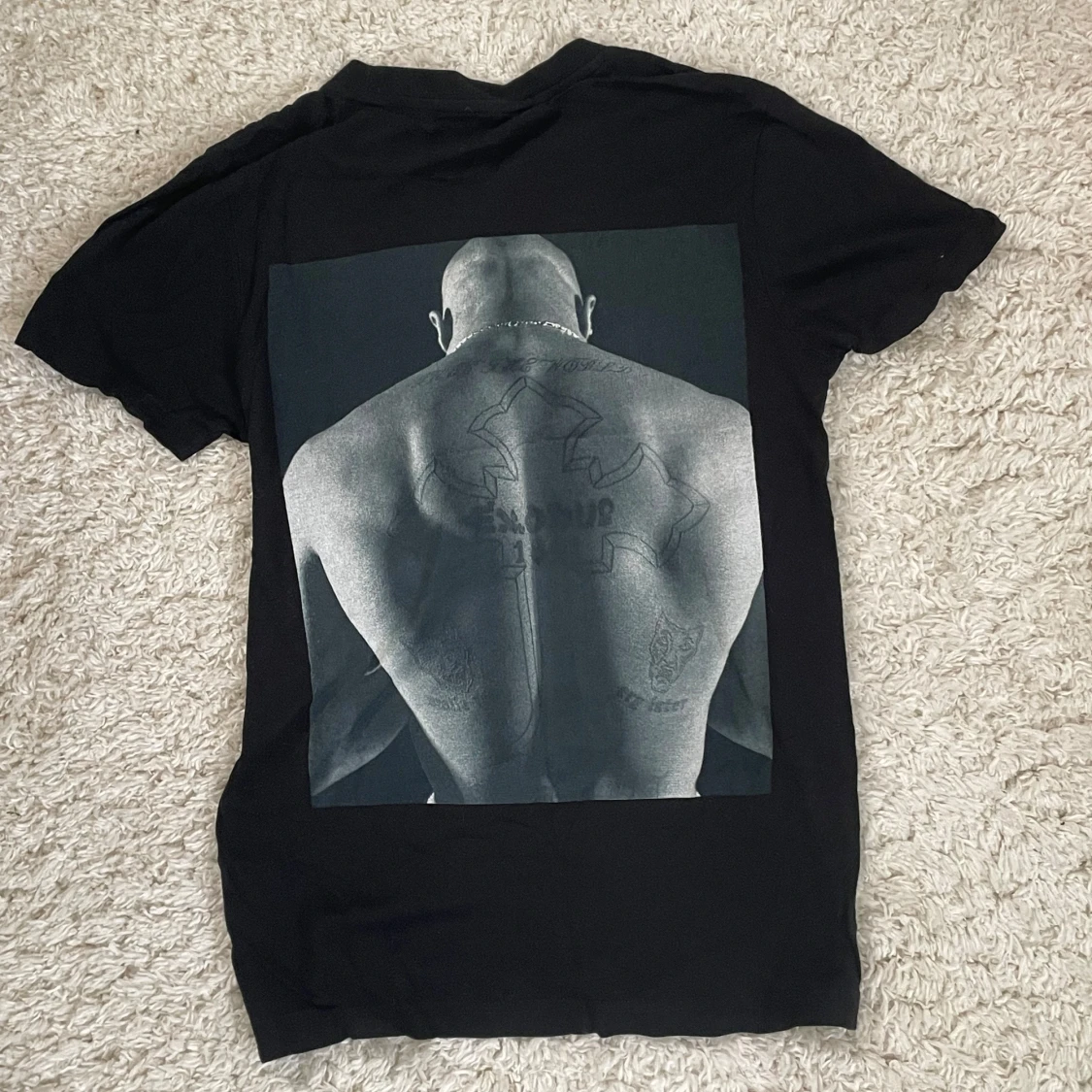 Tupac tröja Storlek:XS Passar också S