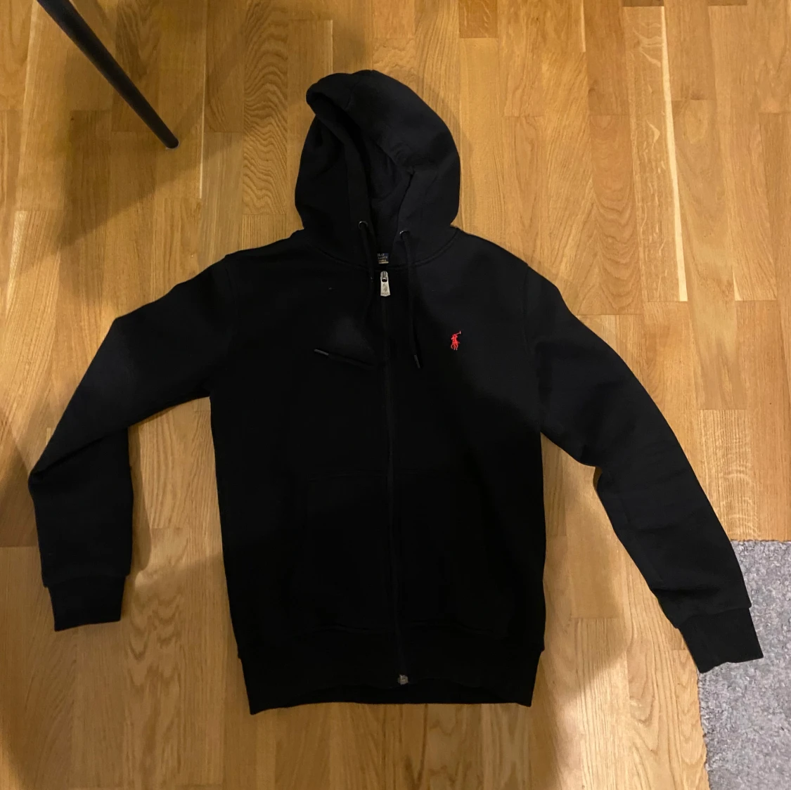 polo zip hoodie