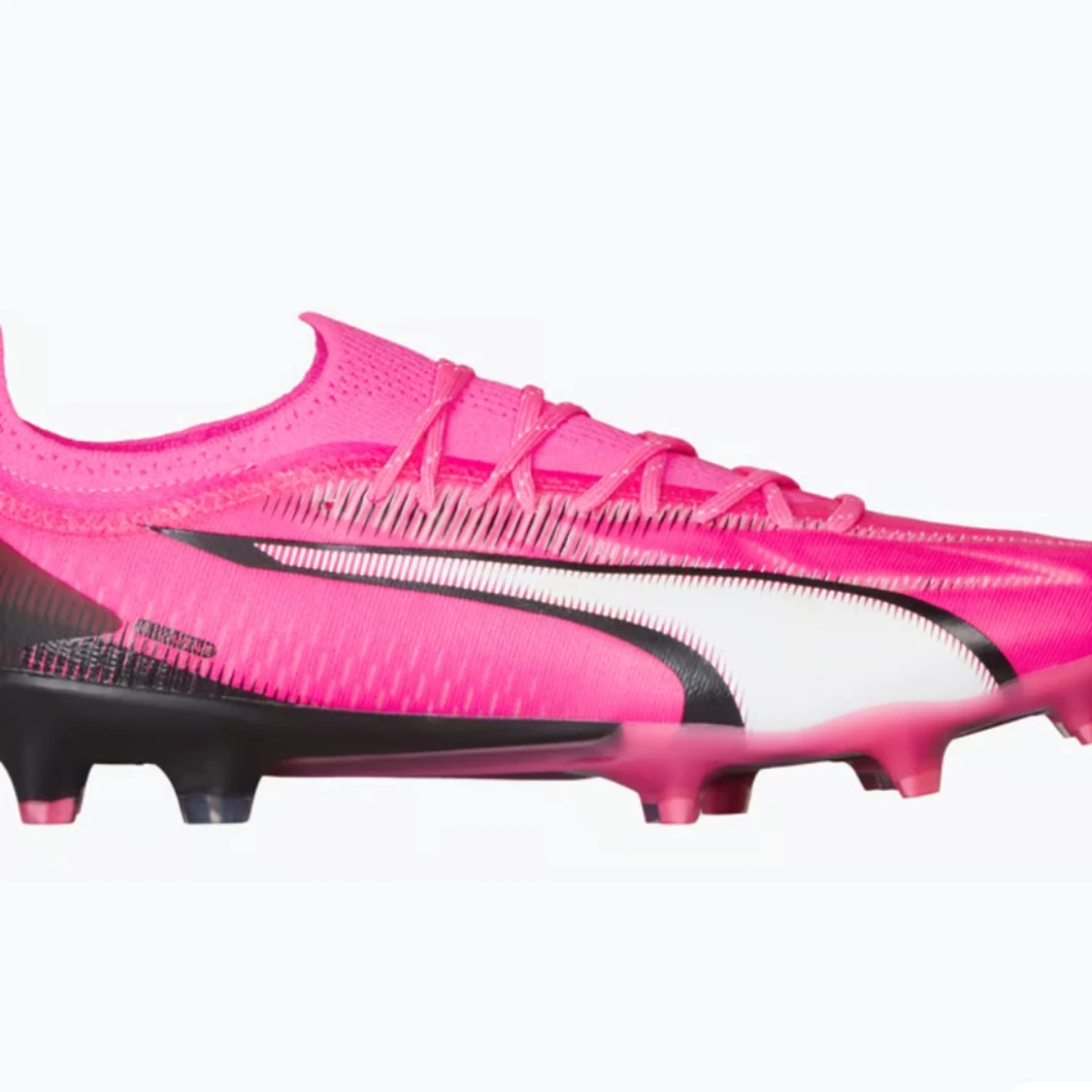 Rosa fotbollsskor från Puma