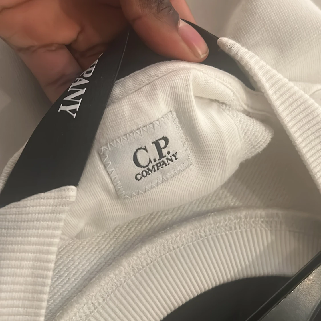 Vit sweatshirt från C.P. Company - 3