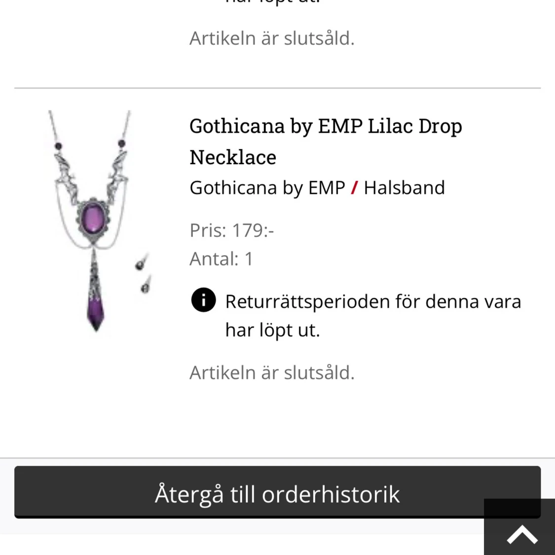 Gothicana Halsband  - 3