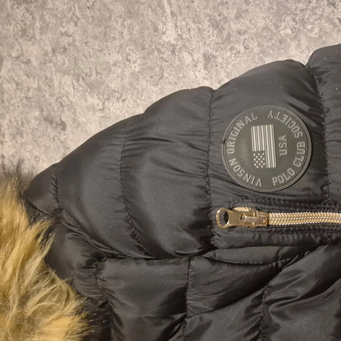 Svart dunjacka från Vinson Polo Club - 1