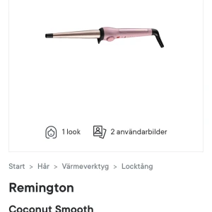 locktång  - använd 2 gånger😀Coconut Smooth Wand med keramiska beläggningen. Den 13-25mm koniska locktången är redo att användas på endast 30 sekunder vilket betyder att du på nolltid kan skapa eleganta och böljande lockar. Välj den temperatur som passar just ditt hår, välj mellan 8 olika temperaturinställningar upp till 200°C. Att få till vackra lockar ska inte vara krångligt, den svala tippen gör att du kan ta hjälp av båda händerna när du ska svepa ditt hår runt locktången.🫶🏻