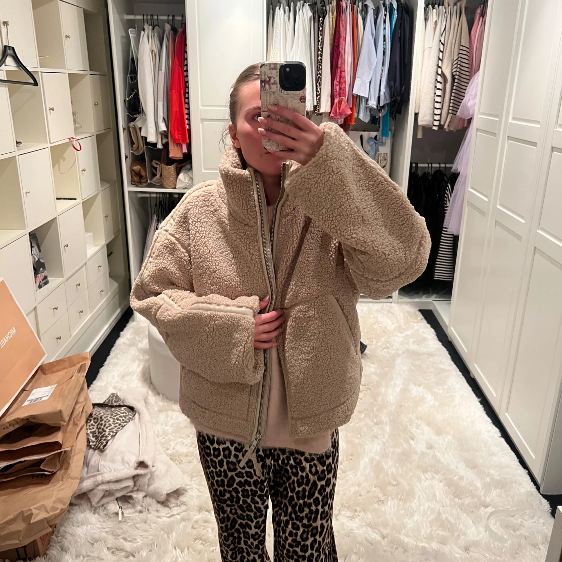 Teddy jacka helt ny  - 1