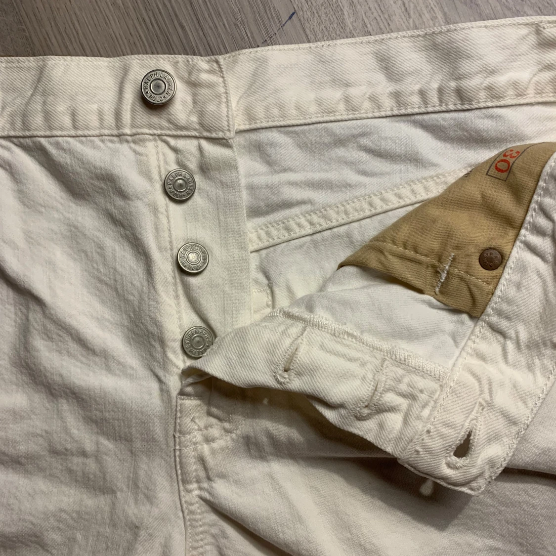 Vita jeansshorts från Polo Ralph Lauren - 3