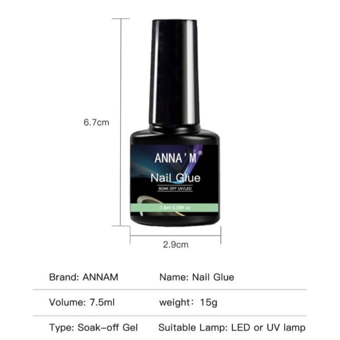 UV Nagellim från ANNA M - 2