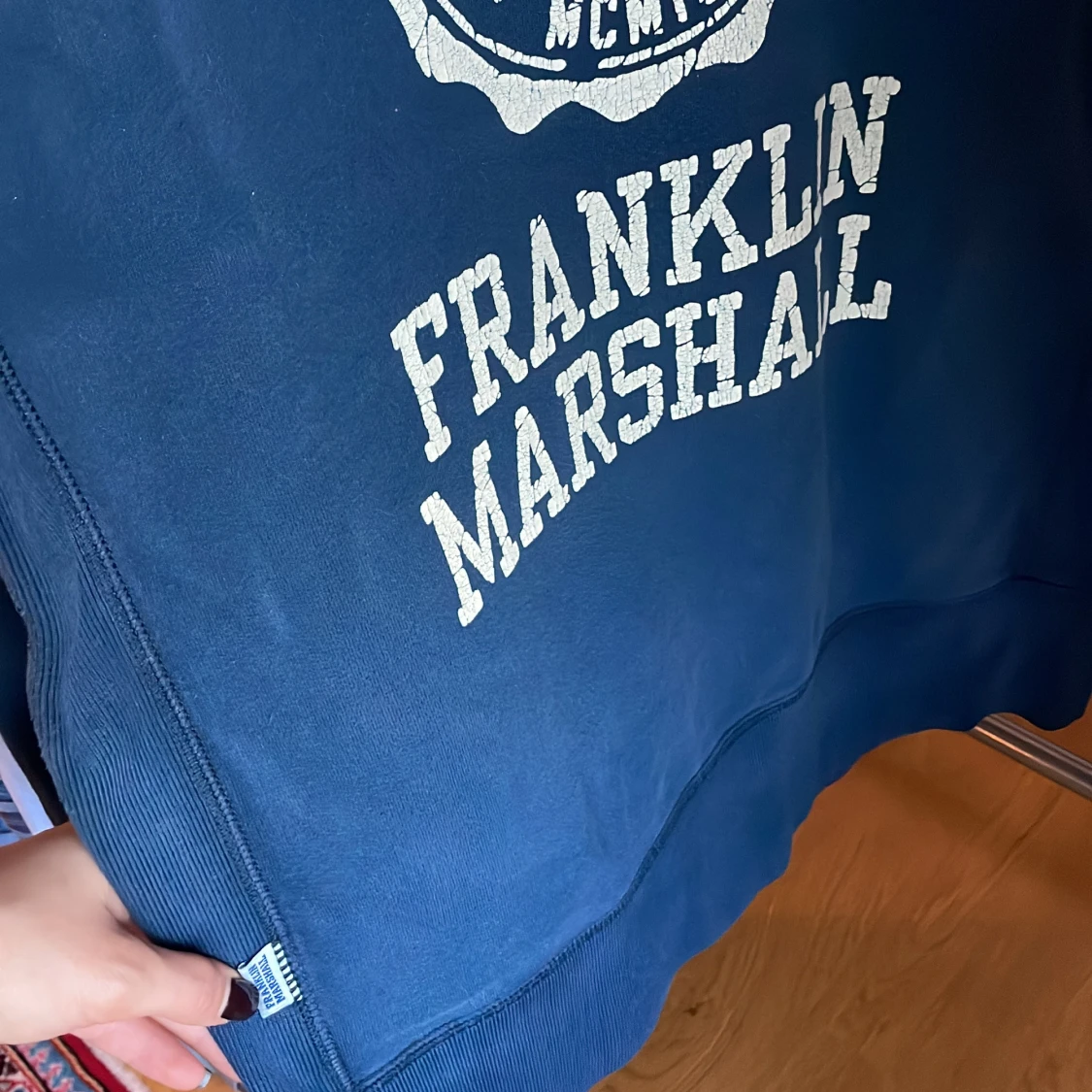 Vintage sweatshirt från Franklin & Marshall - 91